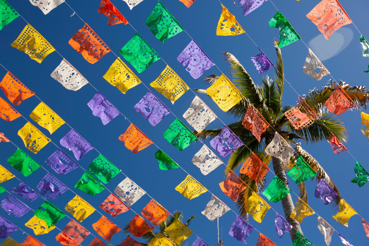 ‘Papel picado’: Mexico does paintbox brights oh so well