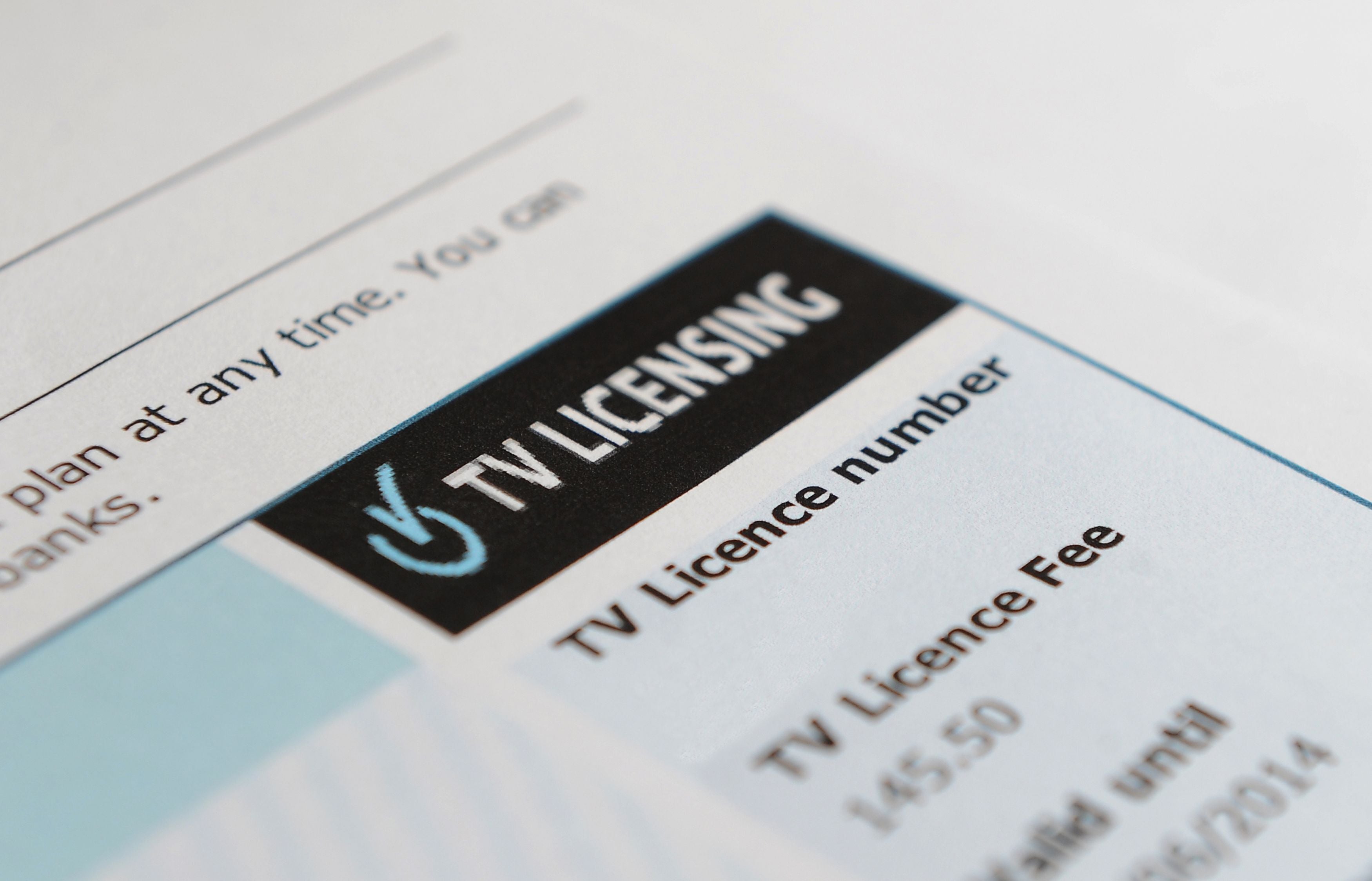 A TV licence (Joe Giddens/PA)