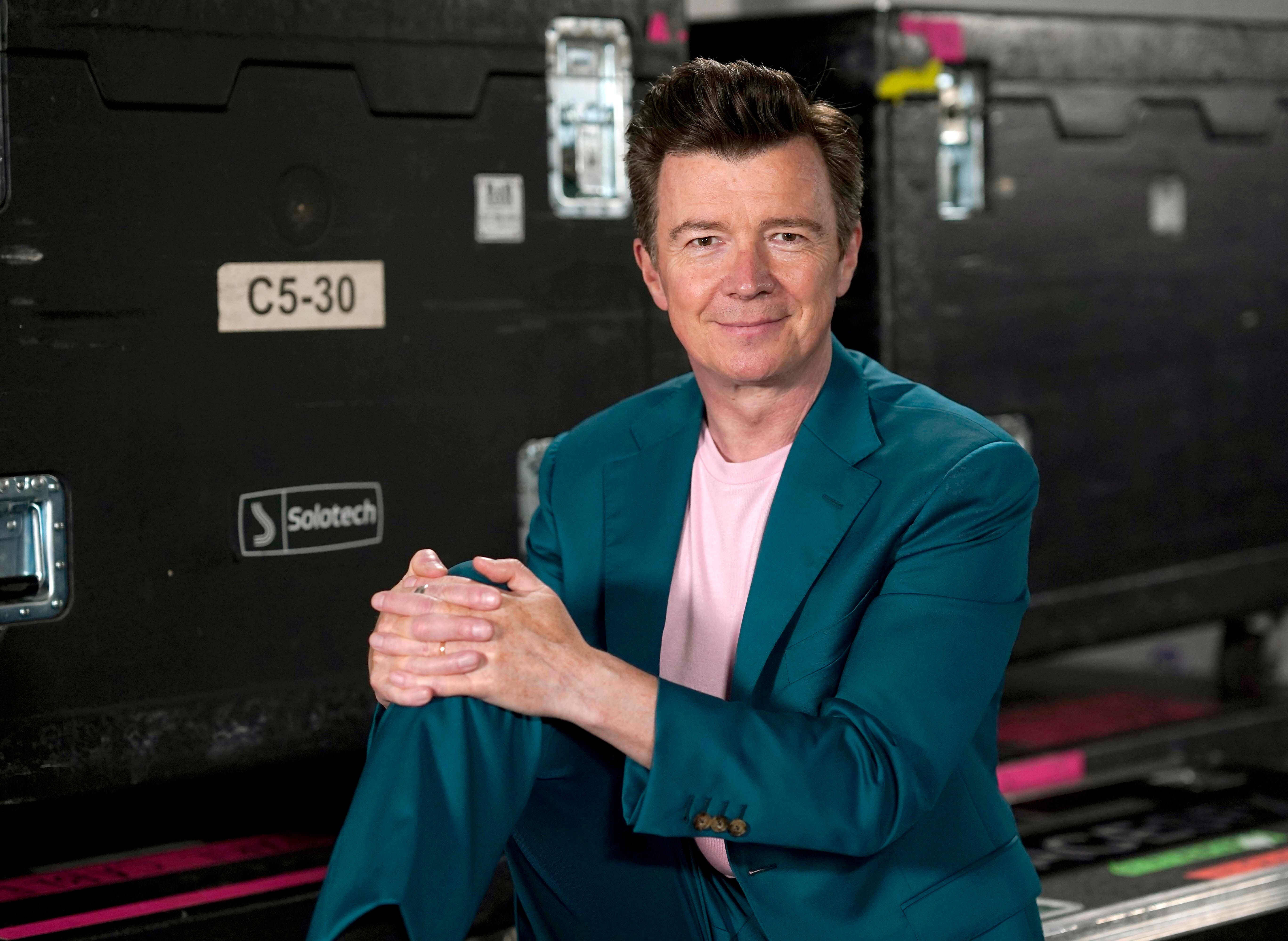 Music Rick Astley Portrait Session