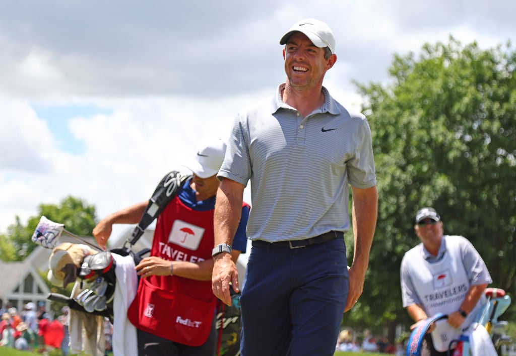 Rory McIlroy continued his good form in Connecticut