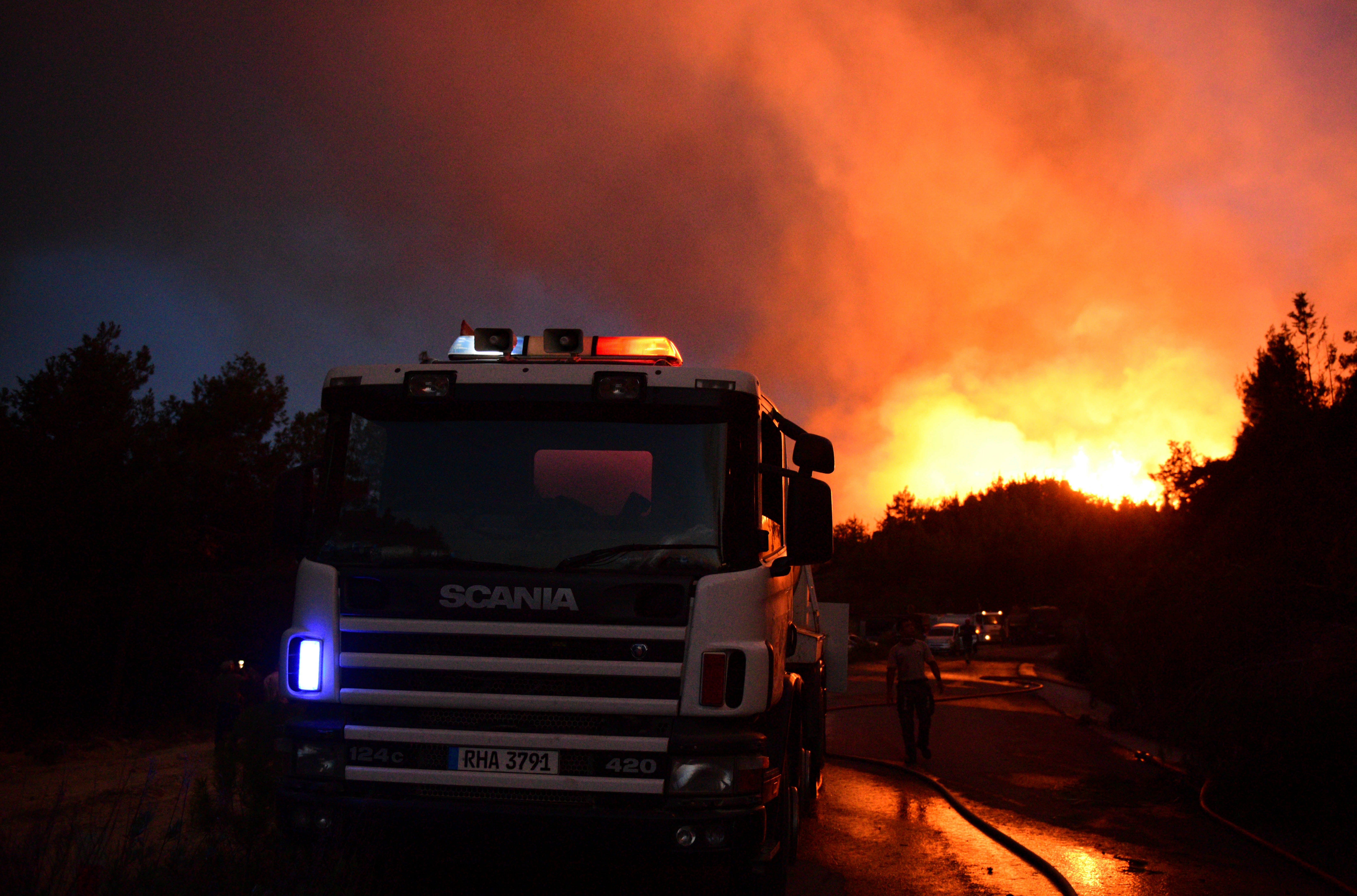 Cyprus Israel Fire