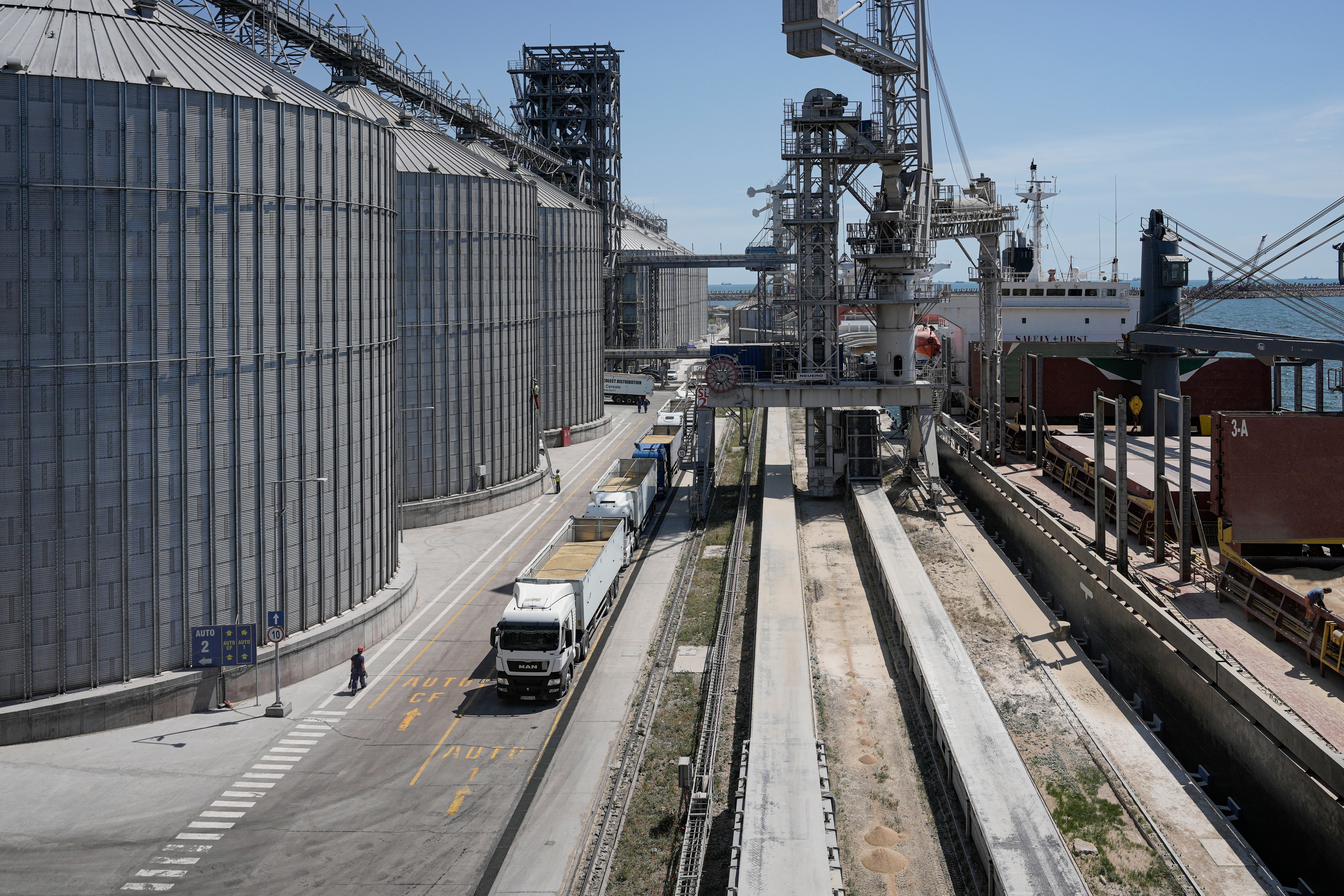 Romania Ukraine Grain Exports