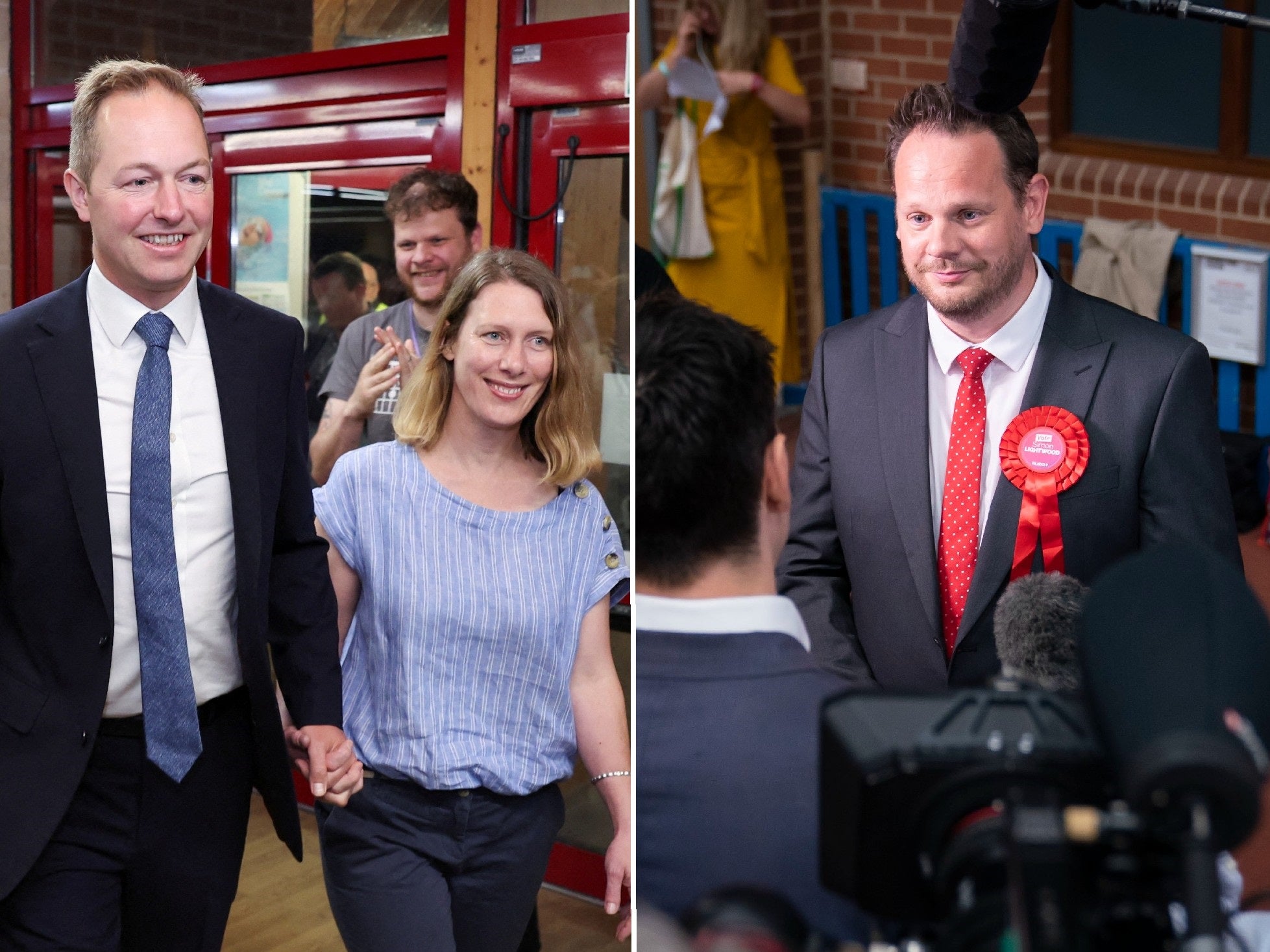 By-election winners Richard Foord and Simon Lightwood