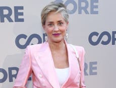 Sharon Stone says she has lost nine children through miscarriages