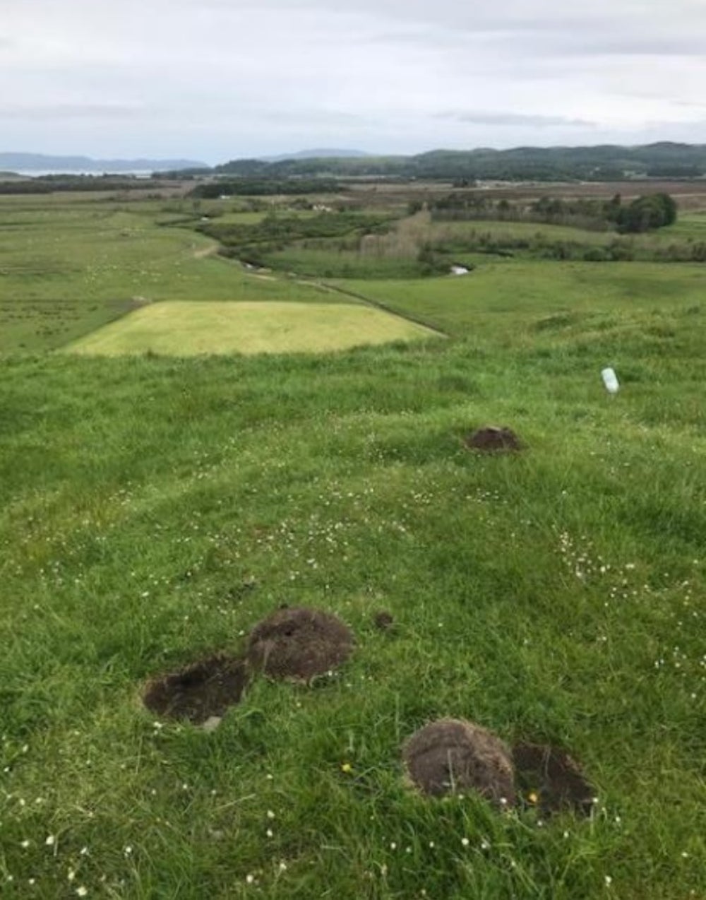 Holes were found at the historic site (Crown Office/PA)