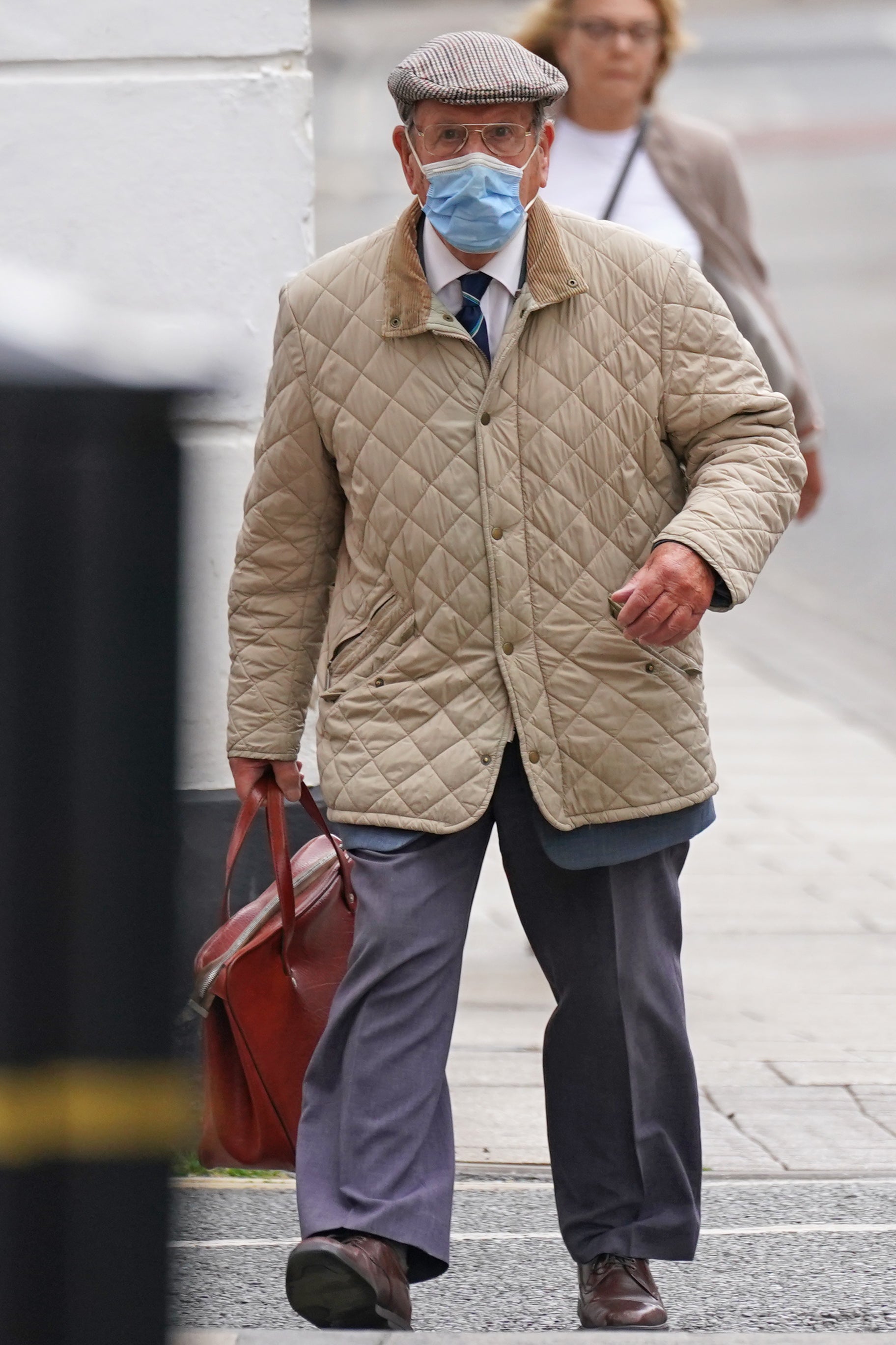 David Venables arrives at Worcester Crown Court (Jacob King/PA)