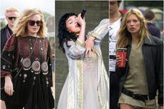 The 10 most iconic Glastonbury outfits of all time