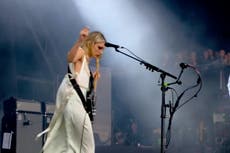 Glastonbury live: Wolf Alice storm the Pyramid Stage with sets to come from Arlo Parks, Sigrid and Sam Fender