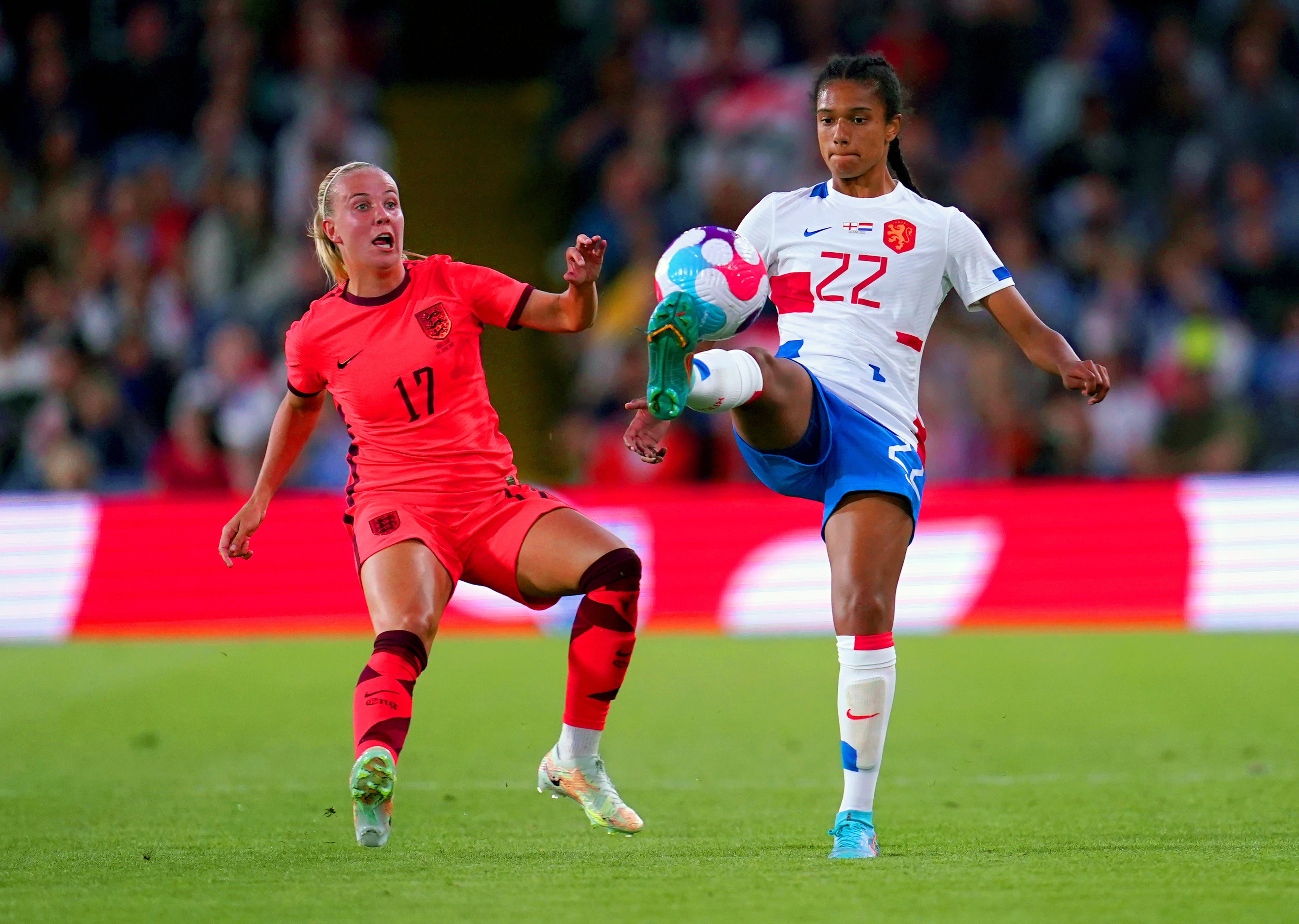 Beth Mead is feeling confident ahead of the Euros (Nick Potts/PA)