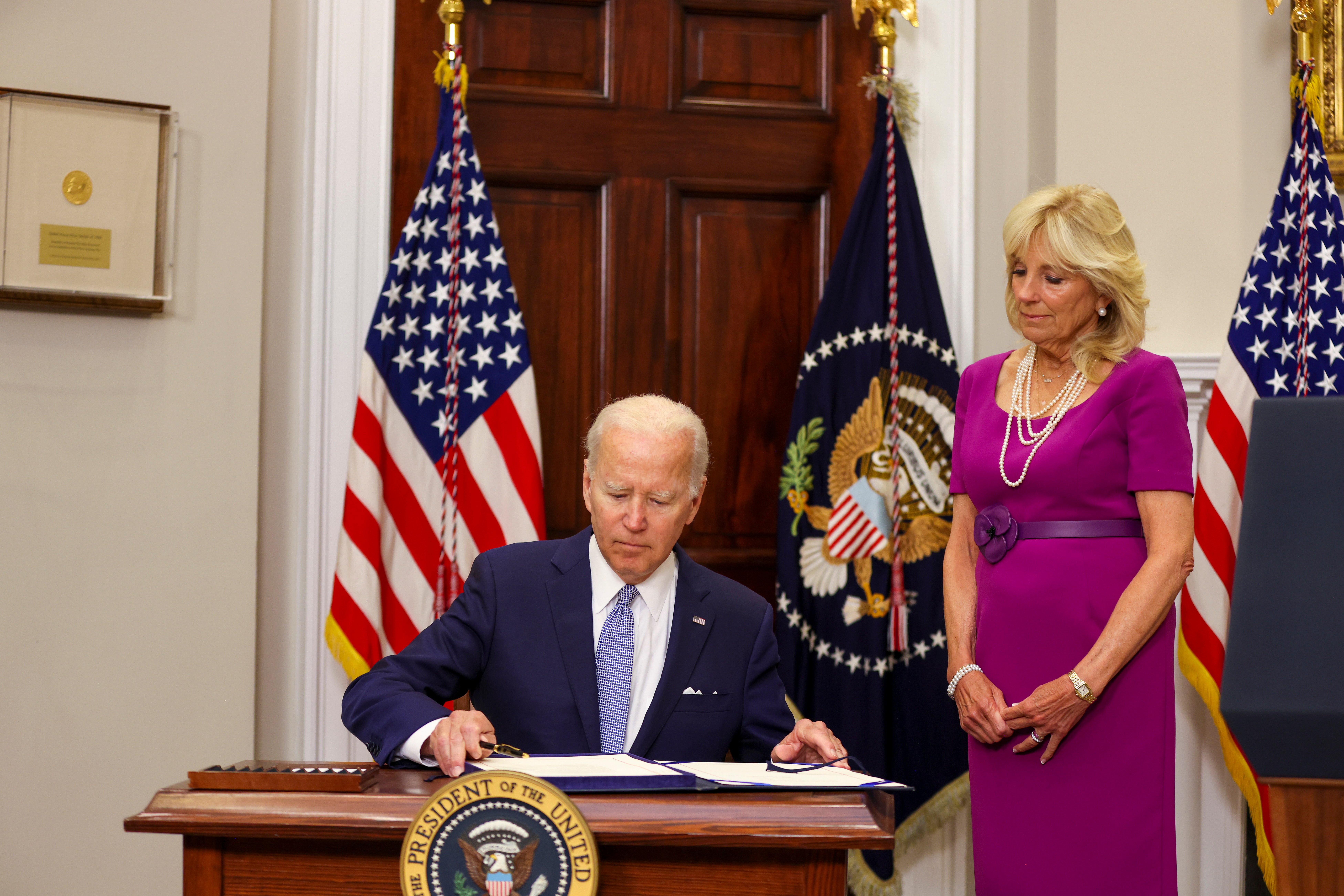 Joe Biden signs landmark gun safety bill into law, saying it will ‘save a lot of lives’ 