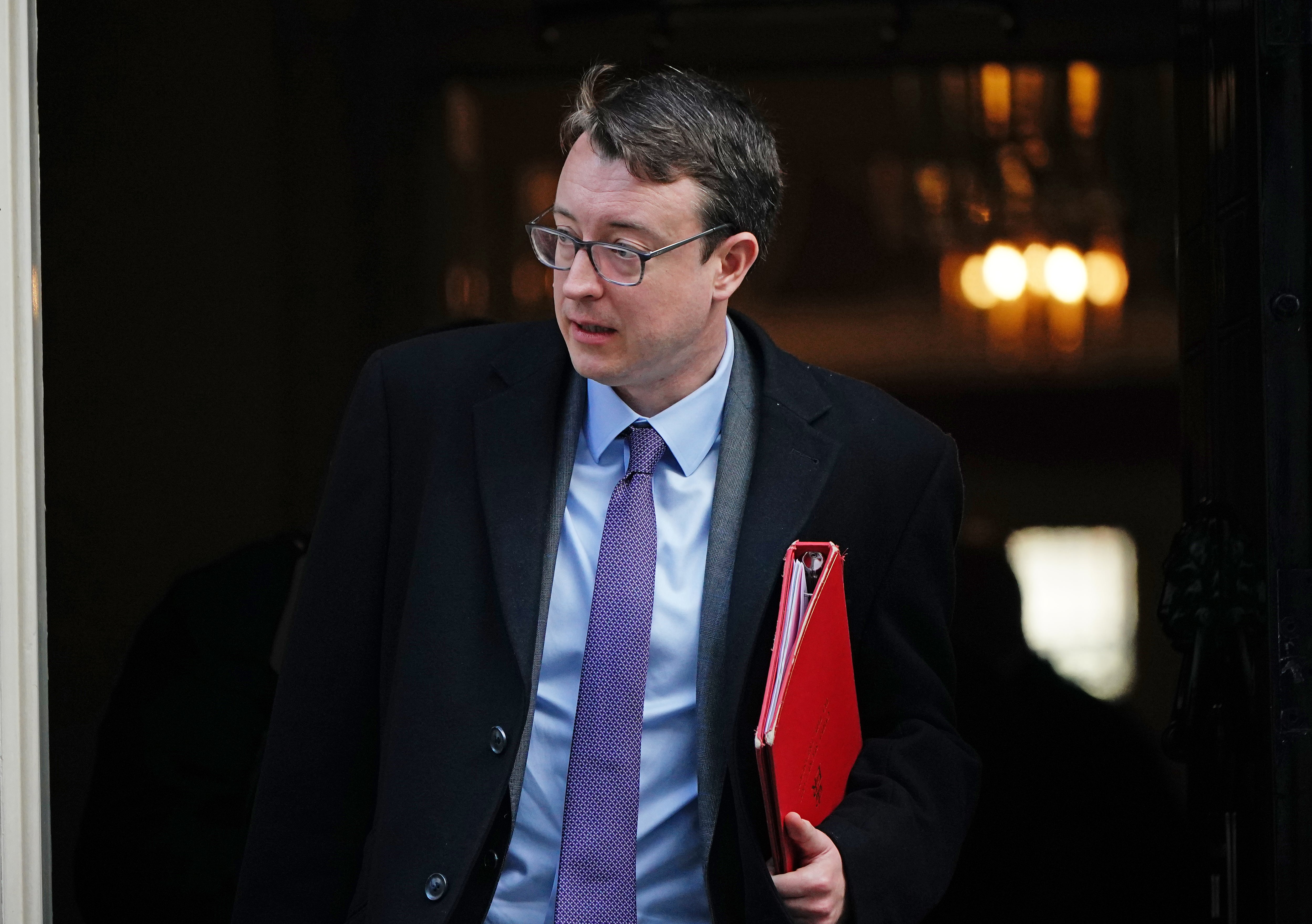 Chief secretary to the Treasury, Simon Clarke (Aaron Chown/PA)