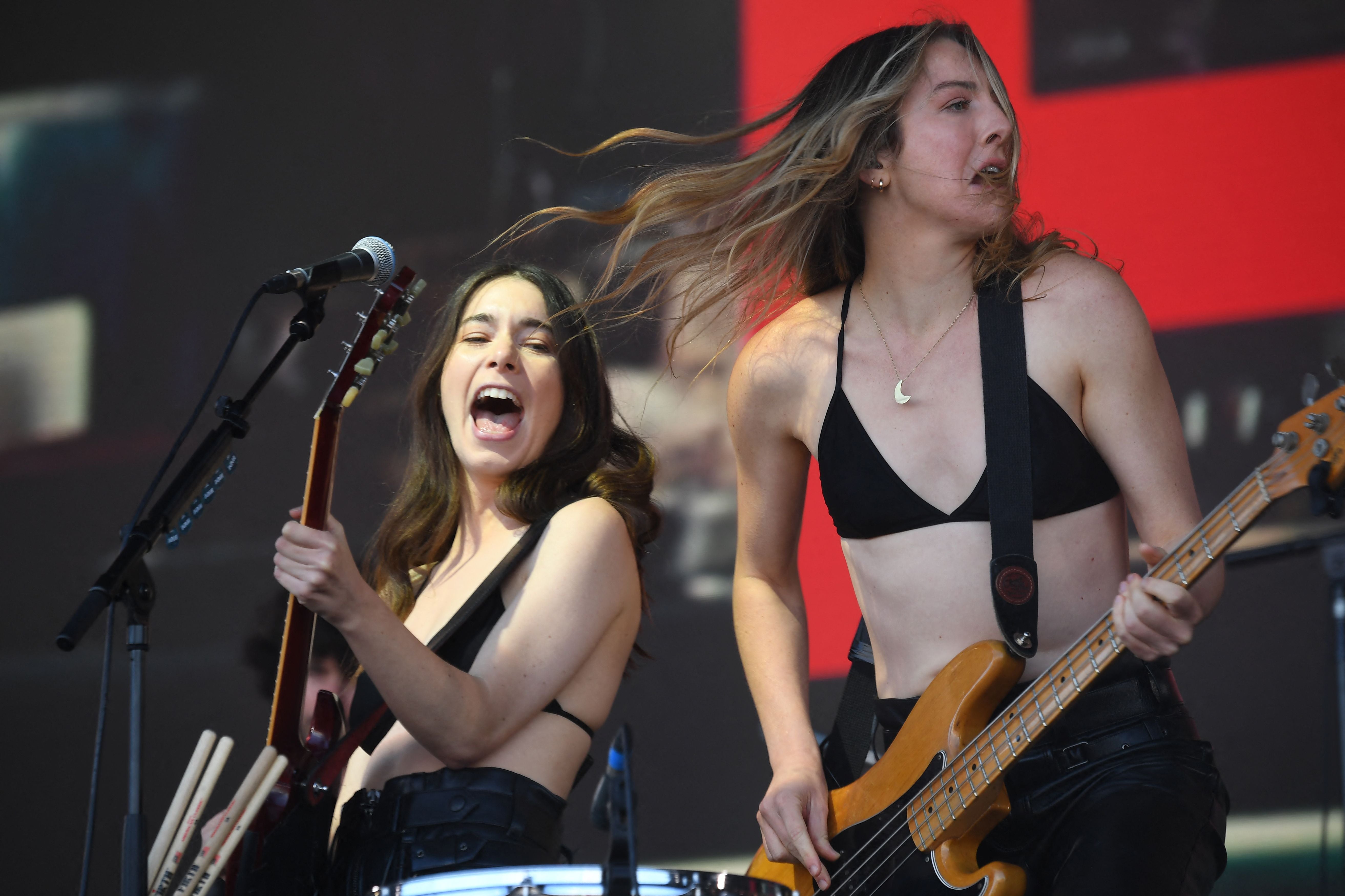 Fans are hoping Haim might make a surprise appearance at Glastonbury festival
