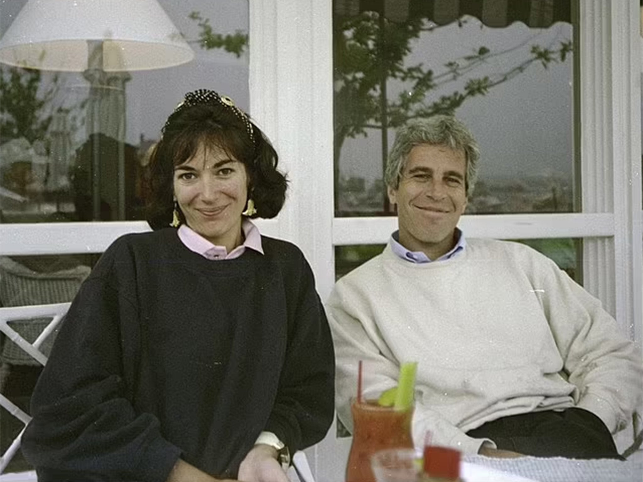 Ghislaine Maxwell with Jeffrey Epstein