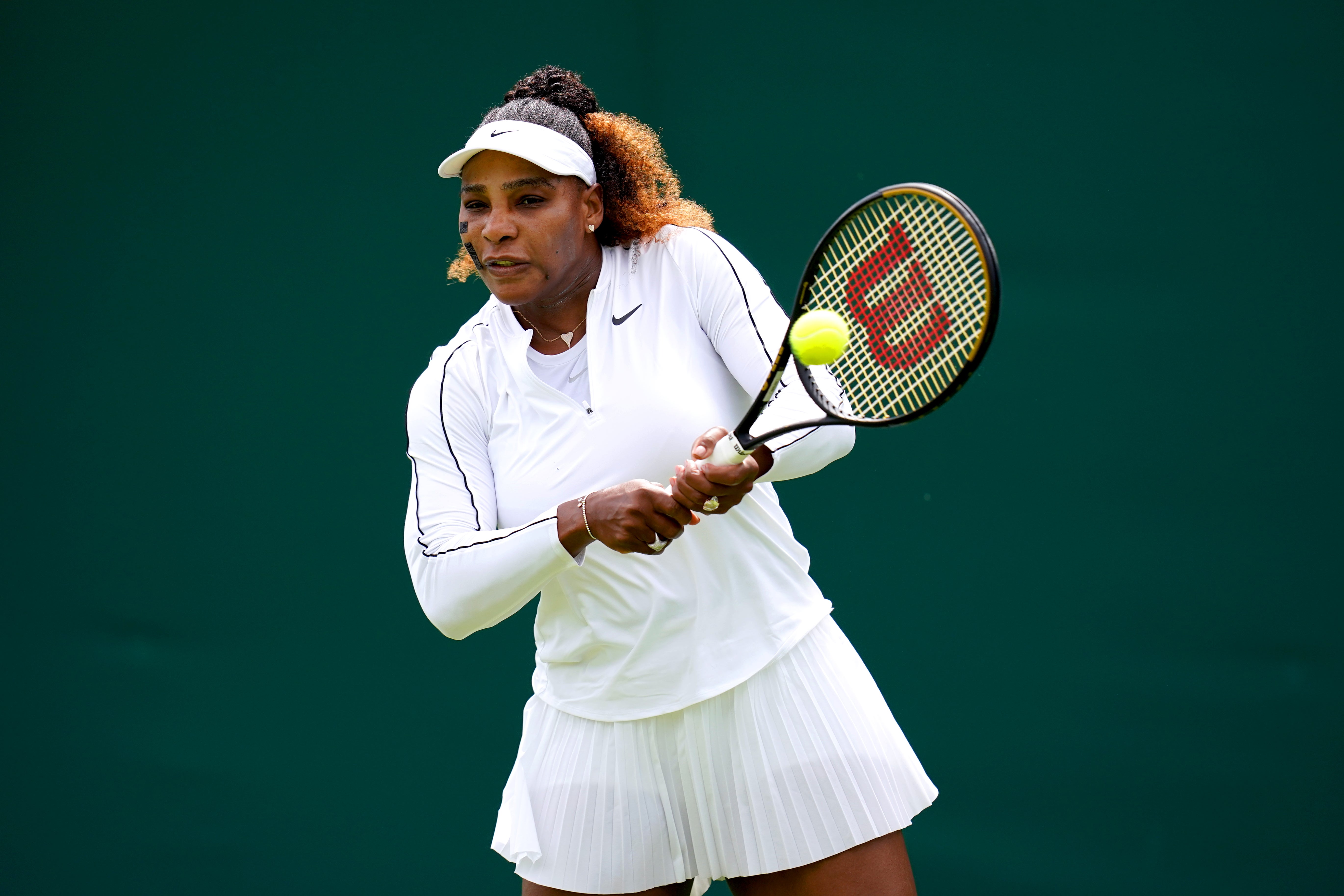 Serena Williams is back at SW19 (John Walton/PA)