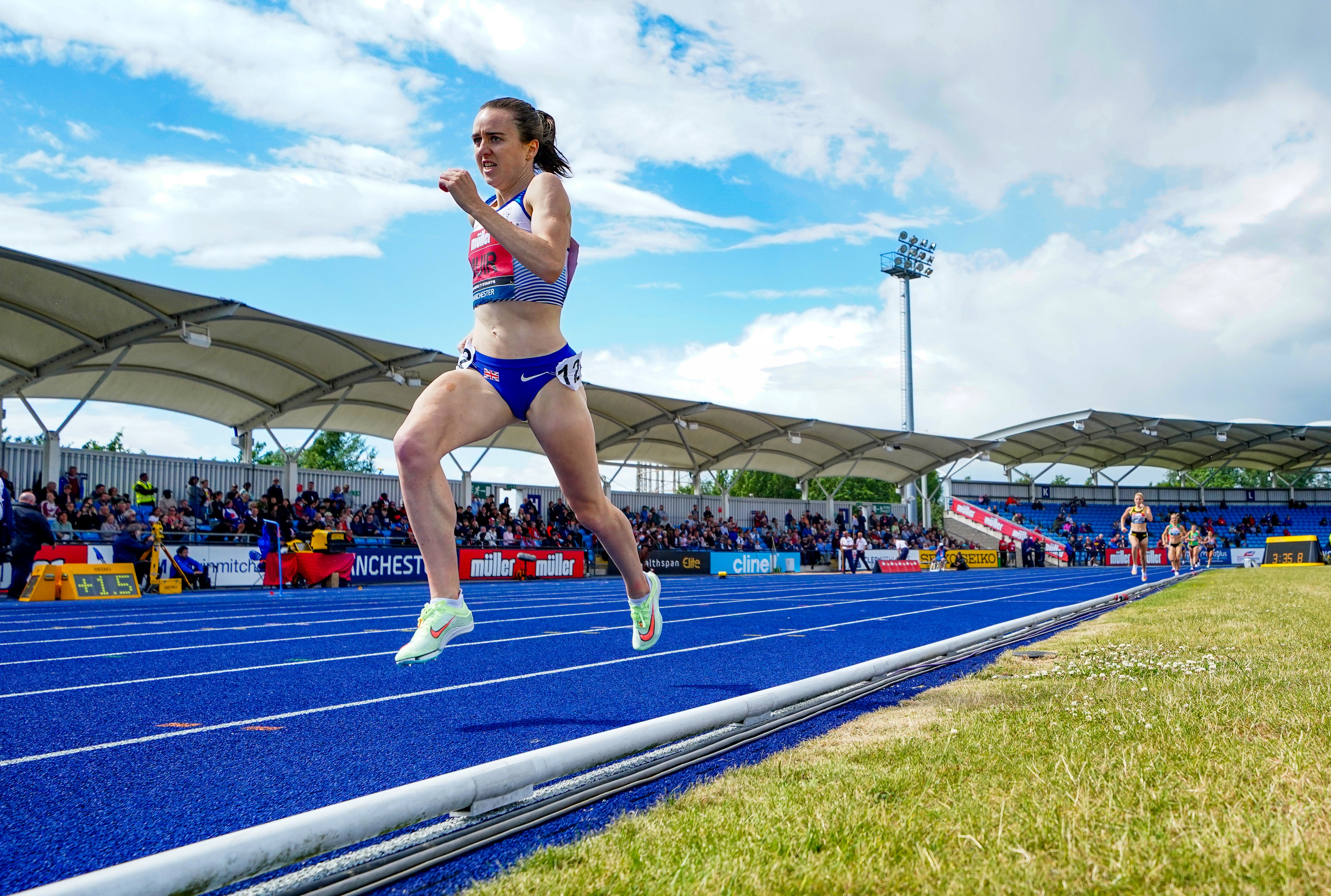 There was also victory for Laura Muir in the 1500m final (Isaac Parkin/PA)