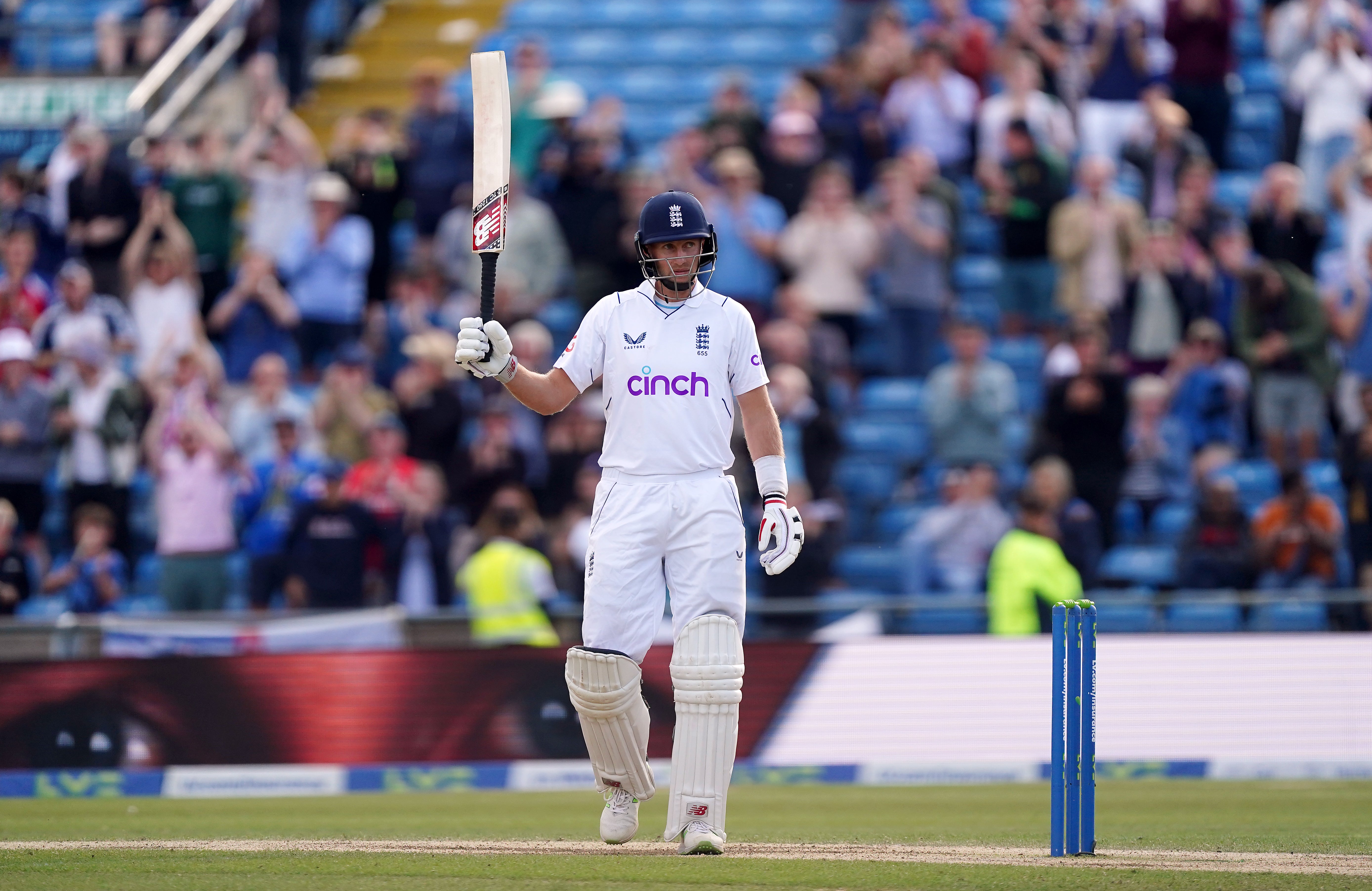 Joe Root posted an unbeaten 55 (Mike Egerton/PA)