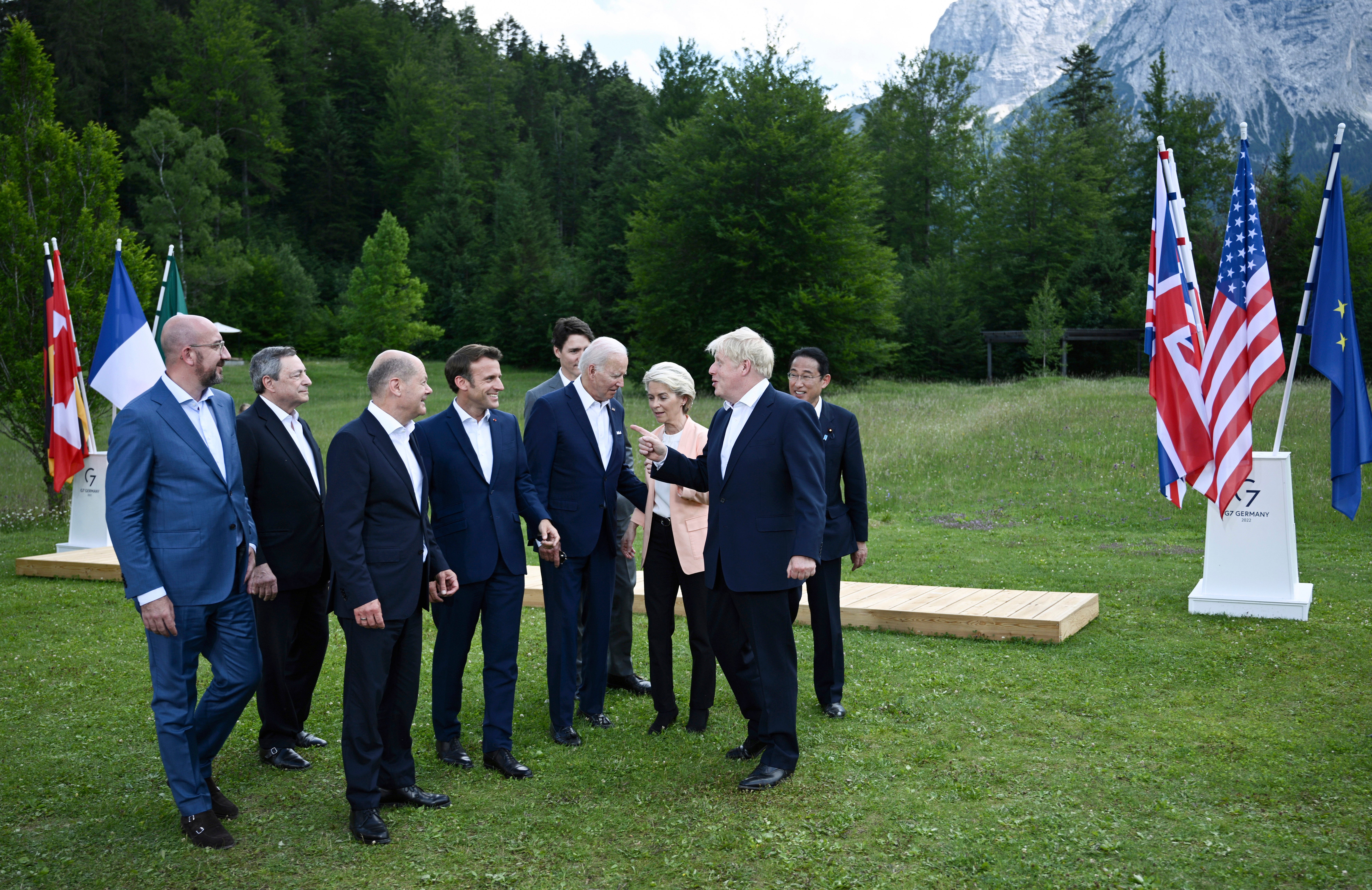APTOPIX Germany G7 Summit