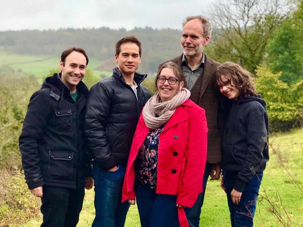 (L-R) Aled, Emile, Dawn, Matthew and Alex (Collect/PA Real Life)