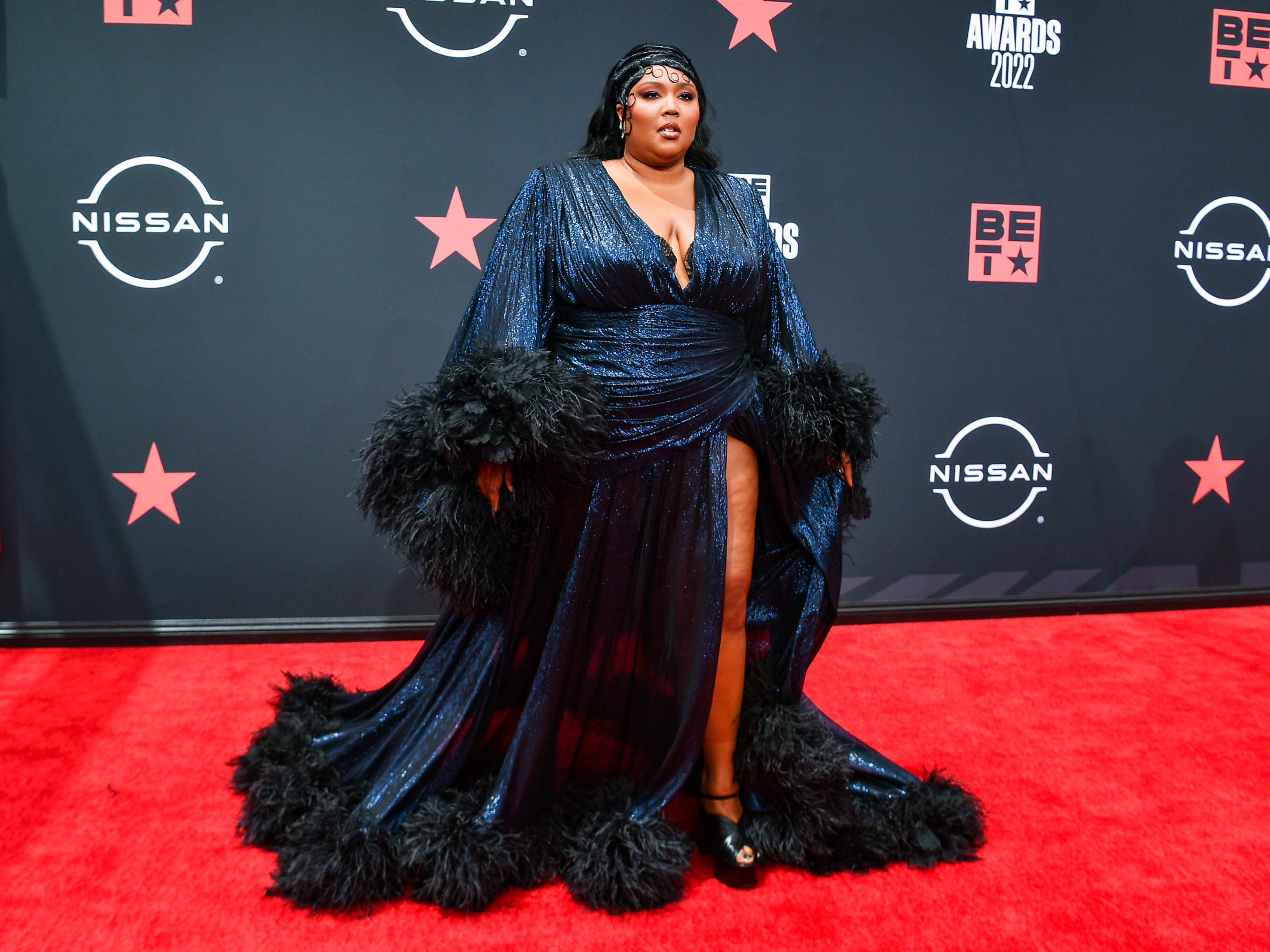 Lizzo at the 2022 BET Awards