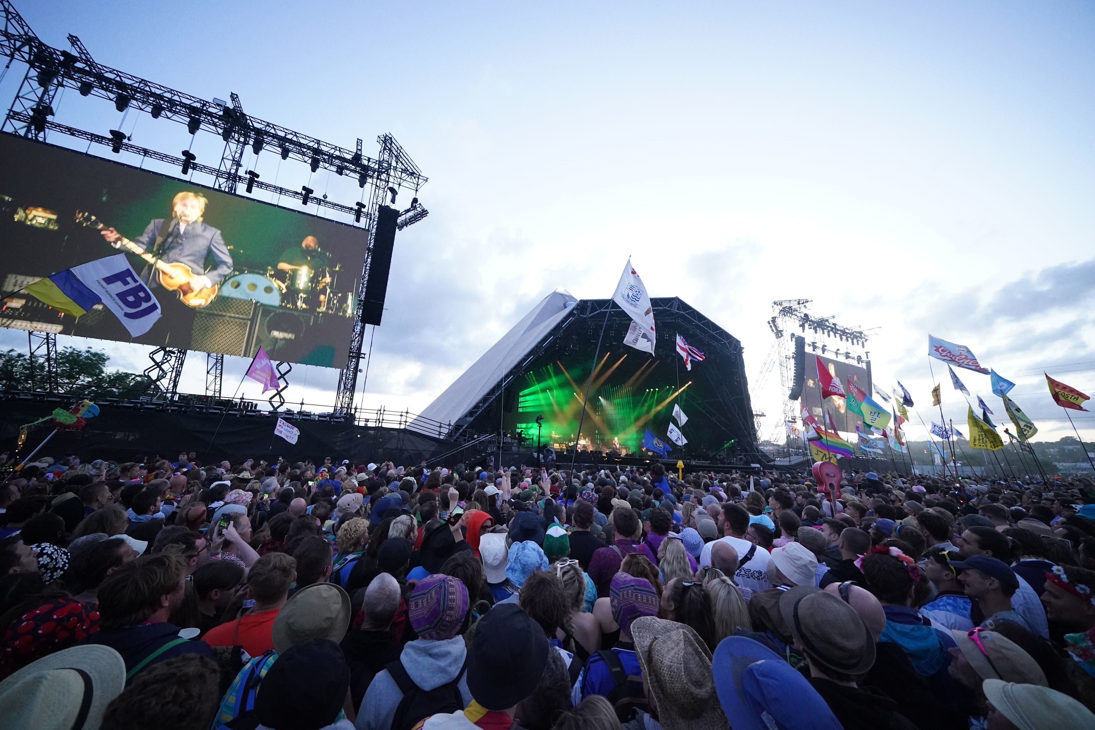 Paul McCartney headlines on the main stage