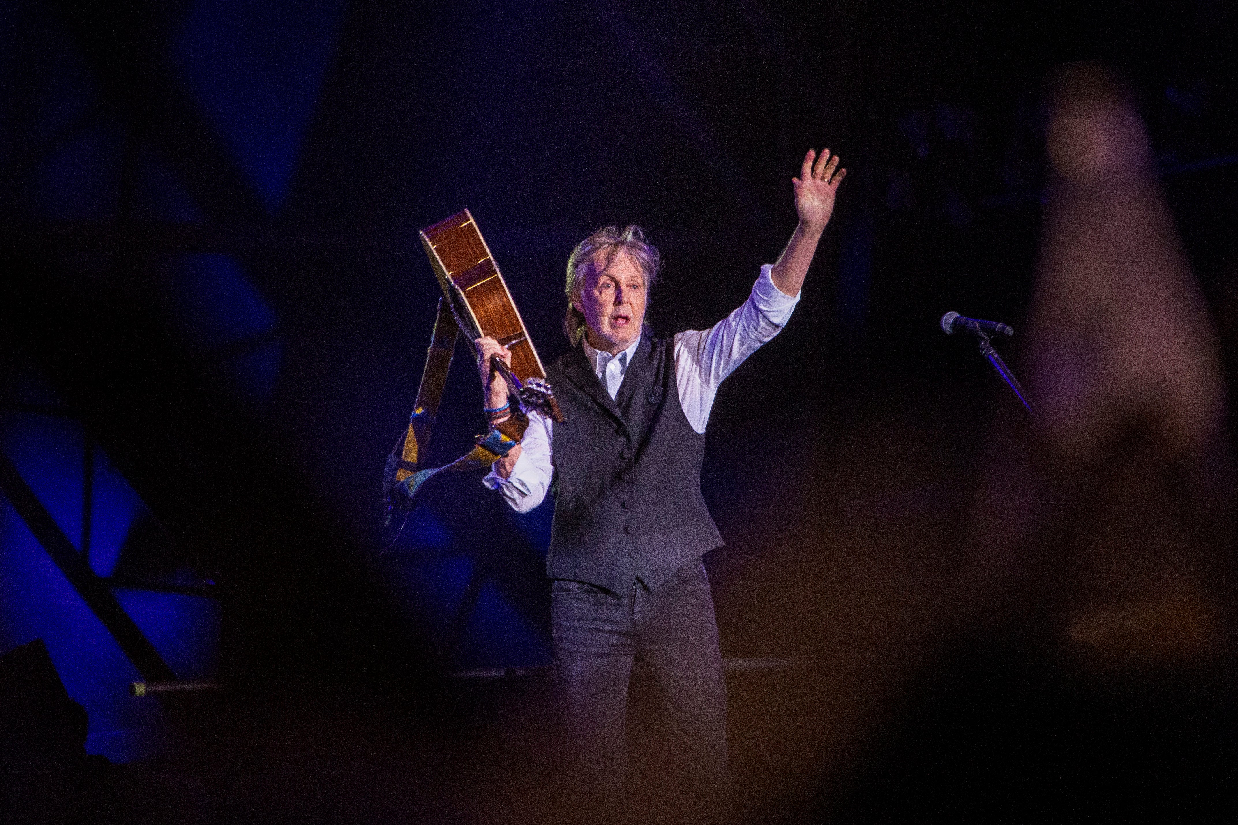 Paul McCartney headlines on the main stage on Saturday night