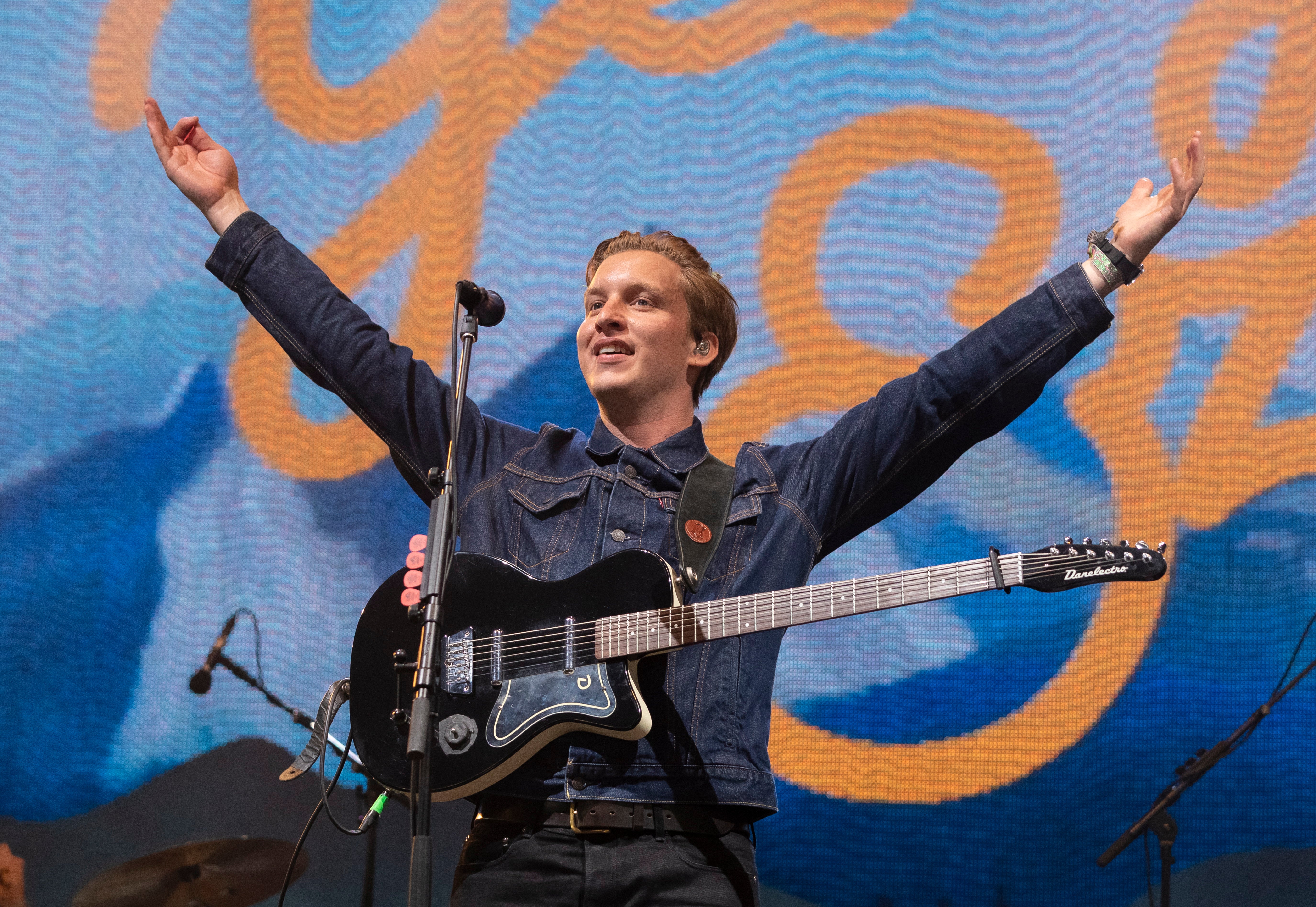 George Ezra performs on the John Peel stage