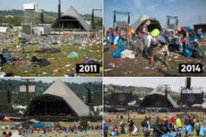 Glastonbury clean up: Are festival-goers becoming more environmentally conscious?