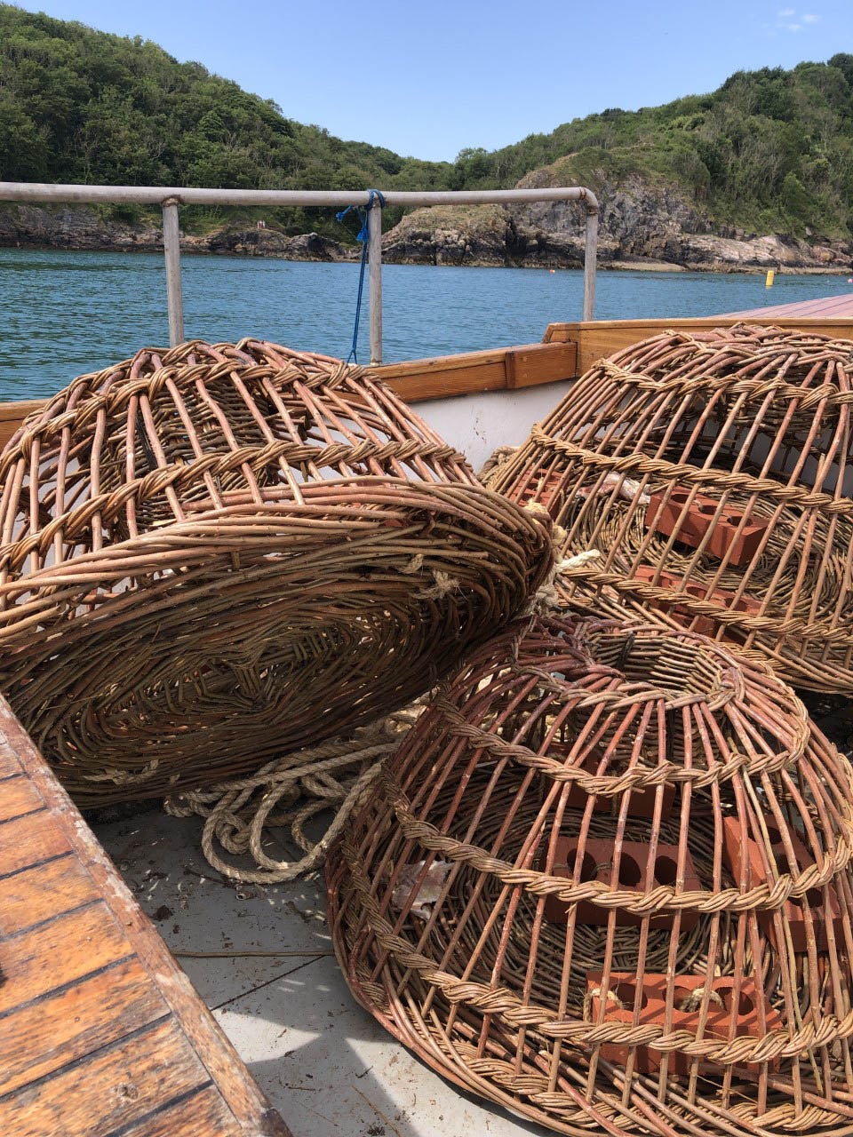 Making withy pots is a dying craft, but Ready has been training how to make them for six years