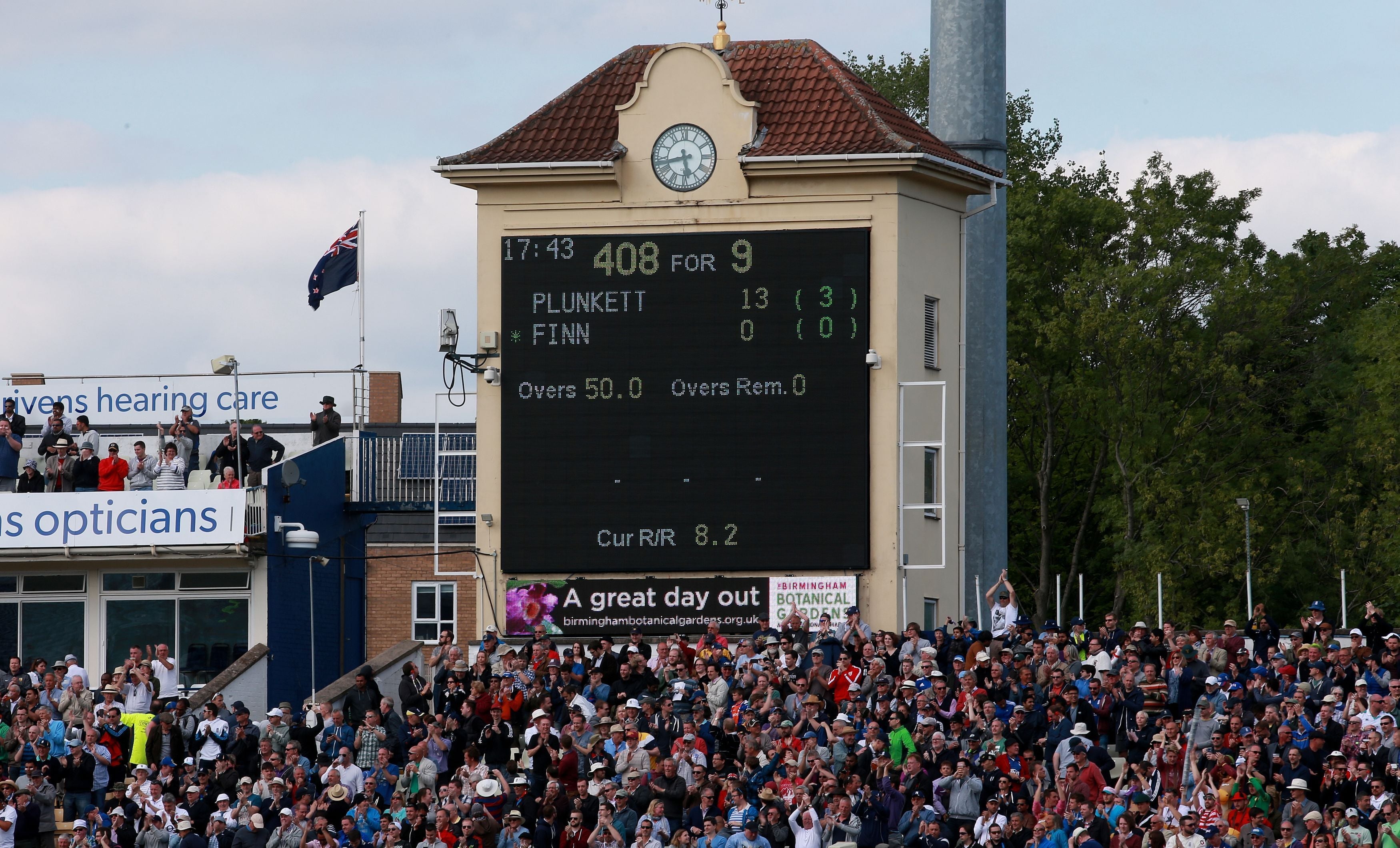 Under Morgan’s captaincy England produced a record ODI score against New Zealand in 2015 at Edgbaston (David Davies/PA)