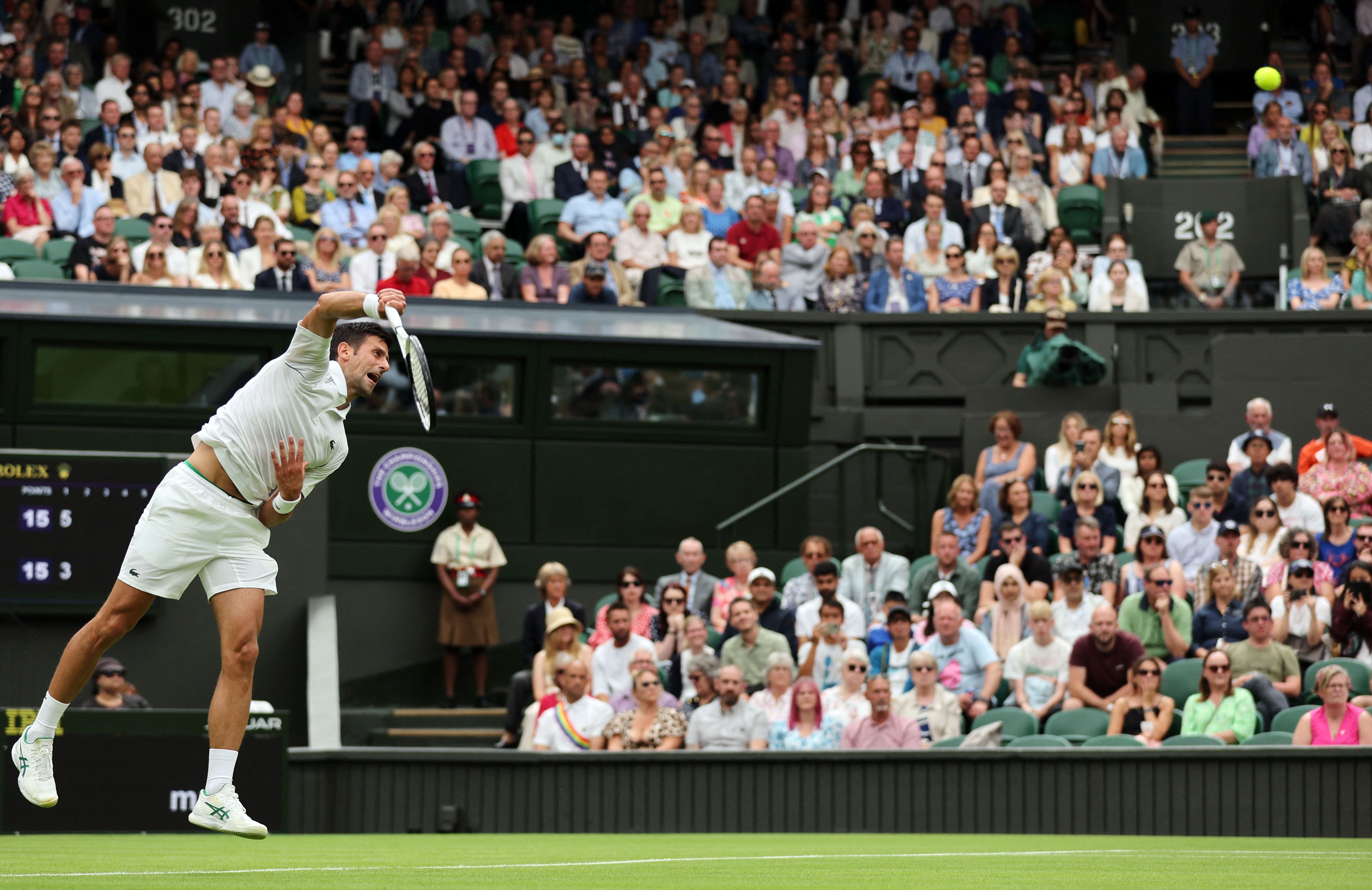 No one suggested that British tennis players shouldn’t be allowed to play at tournaments around the world