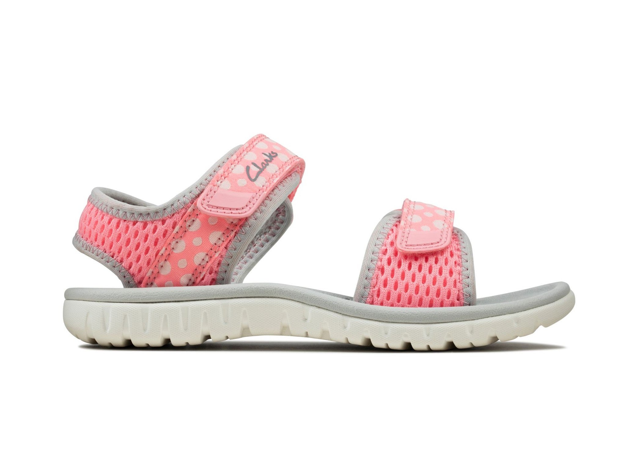 Clarks surfing tide kid pink combi