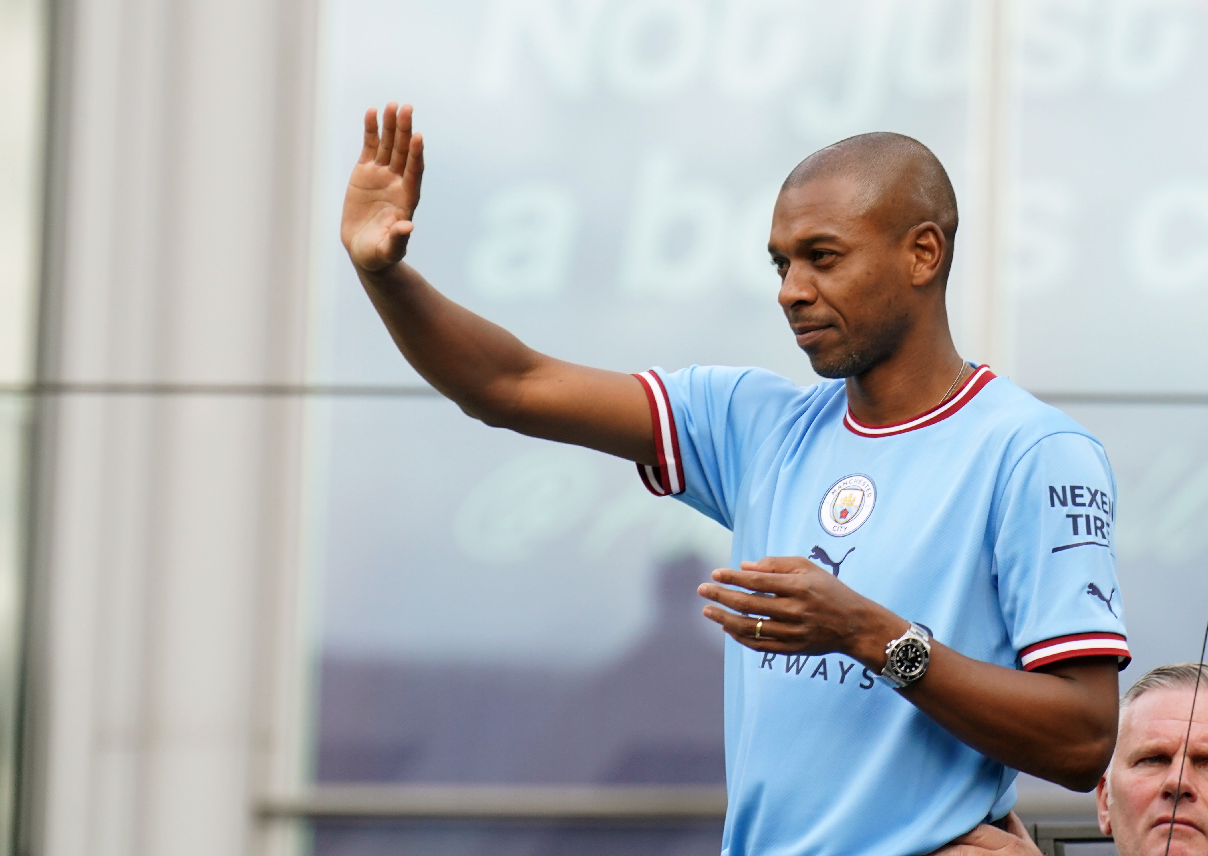 Fernandinho said goodbye to Manchester City last month after nine years at the club (Tim Goode/PA)