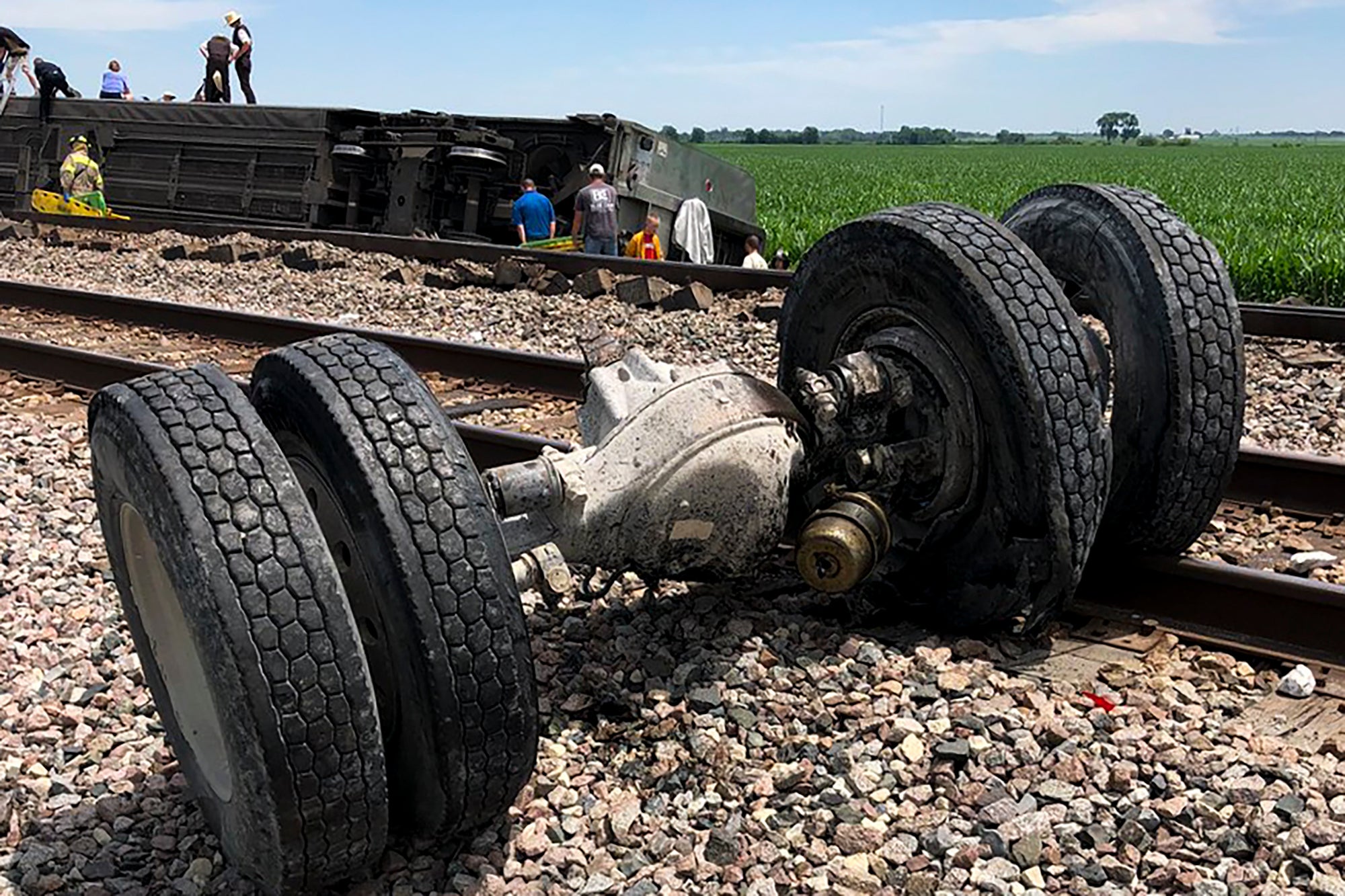 Amtrak Derailment Missouri