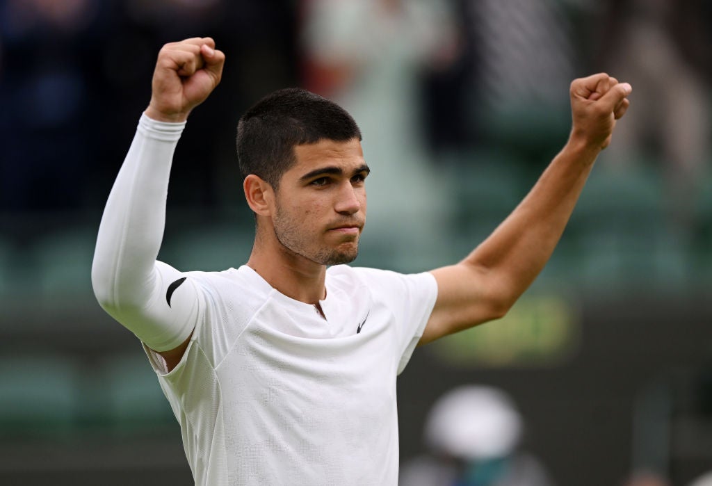 Spanish wonderkid Carlos Alcaraz overcame Struff in a five-set epic