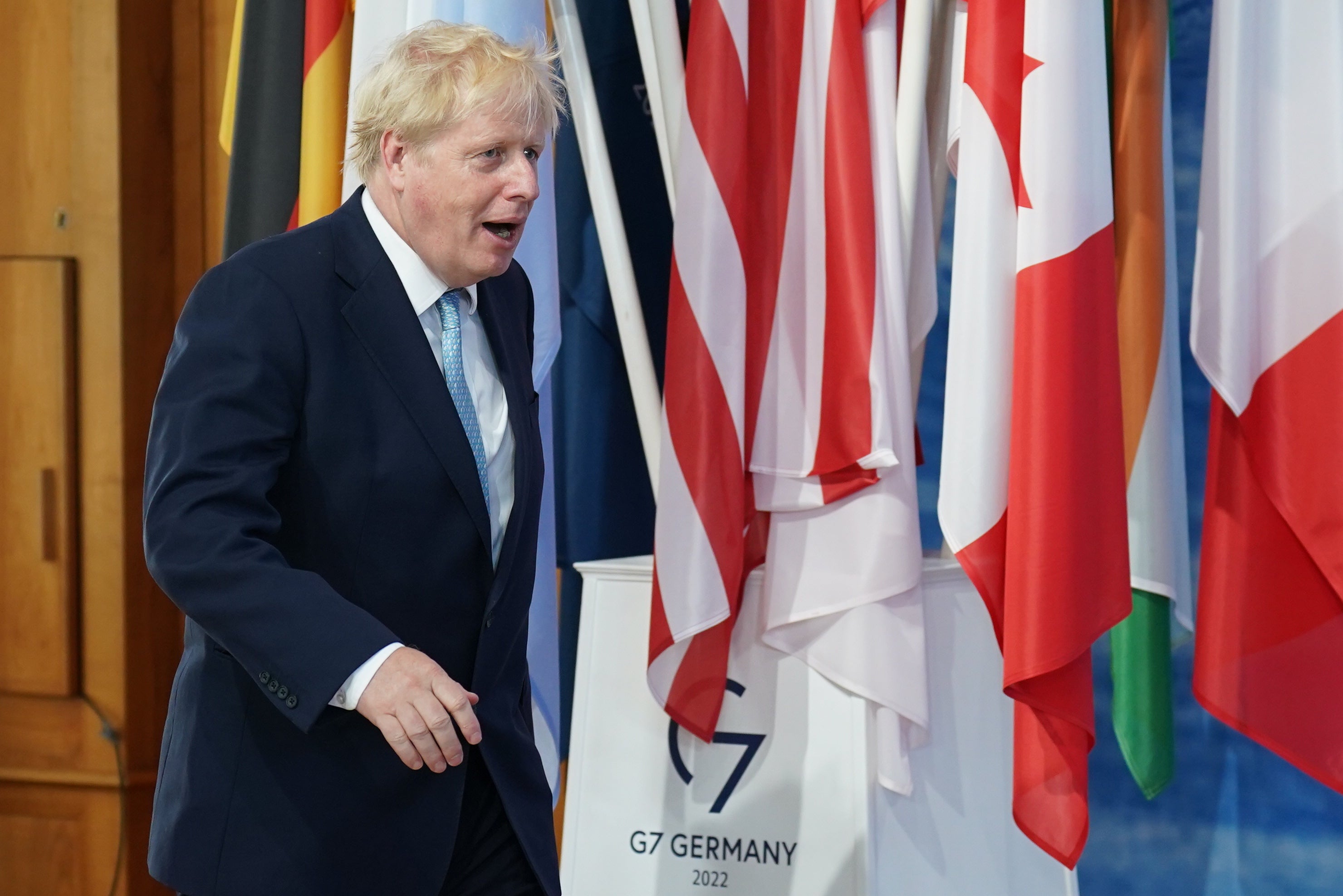 Boris Johnson travels to Spain later for a Nato summit