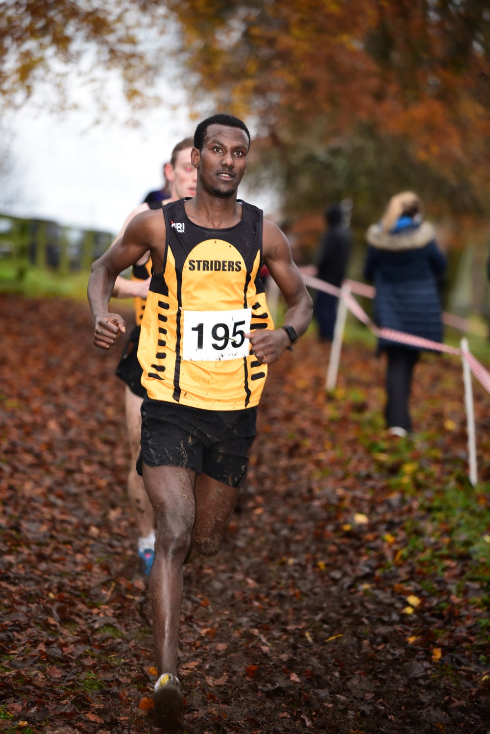 Eskander running (Paul Lawther/PA Real Life)