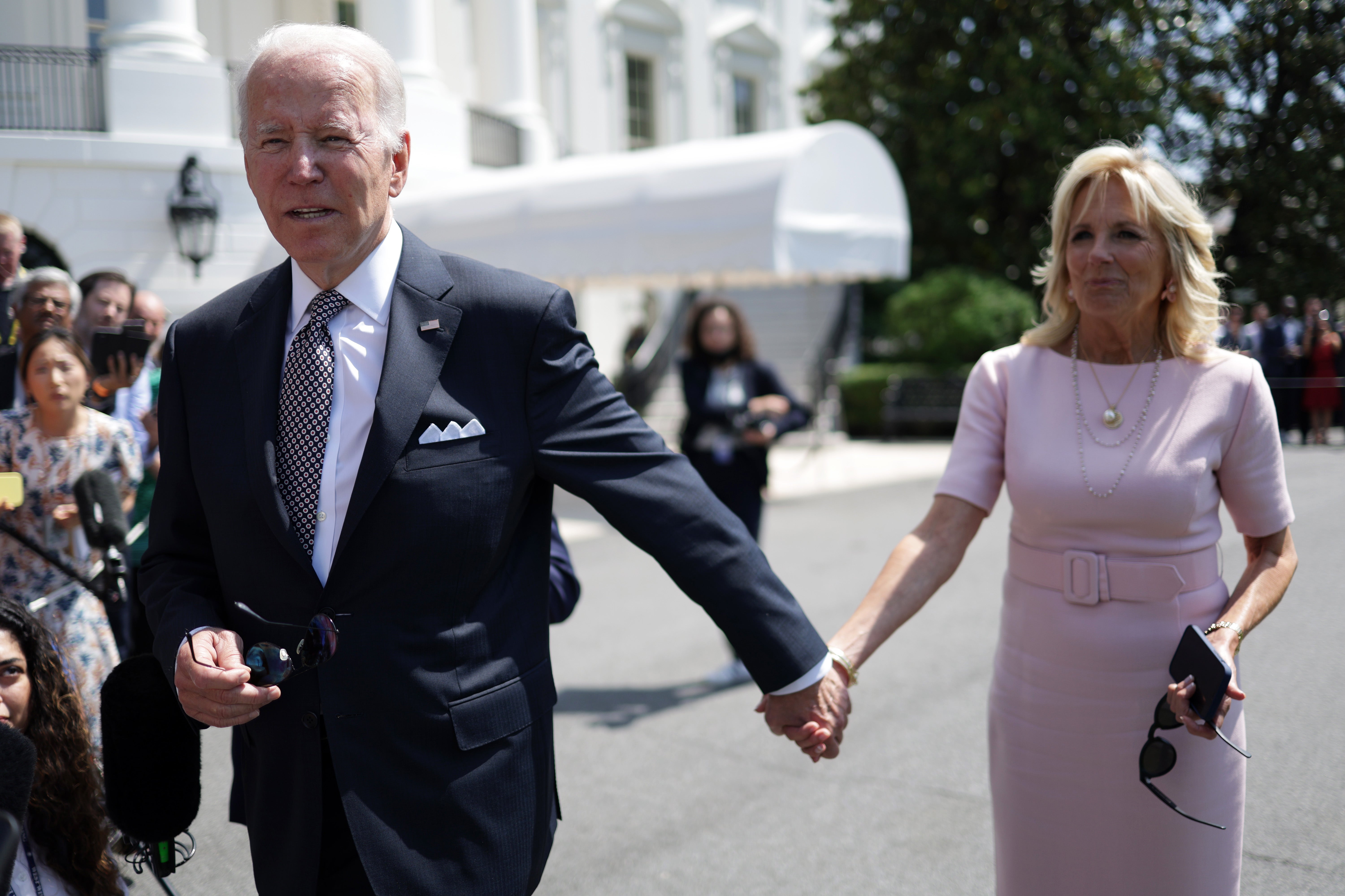 President Joe Biden and Jill Biden