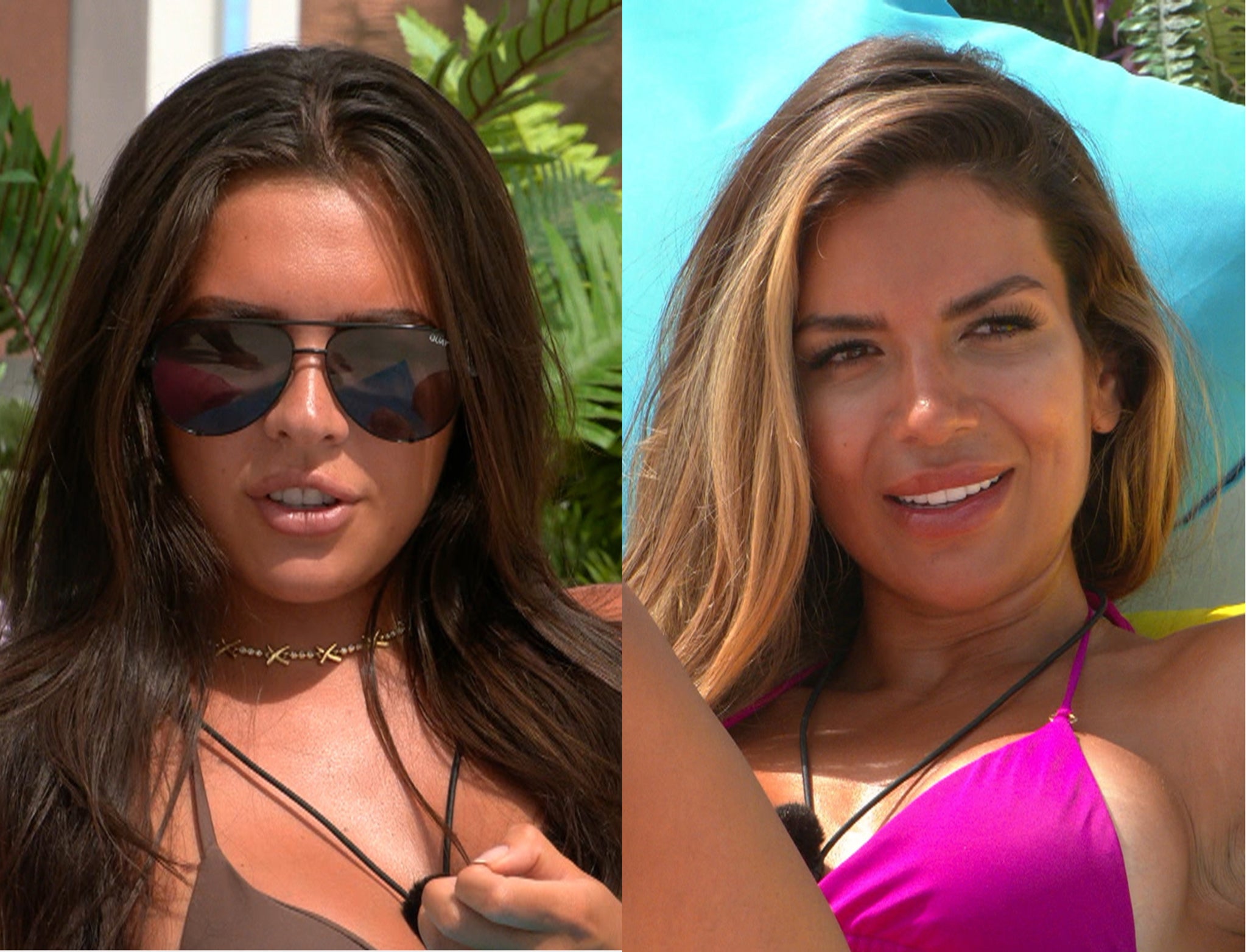 Gemma and Ekin-Su on ‘Love Island’