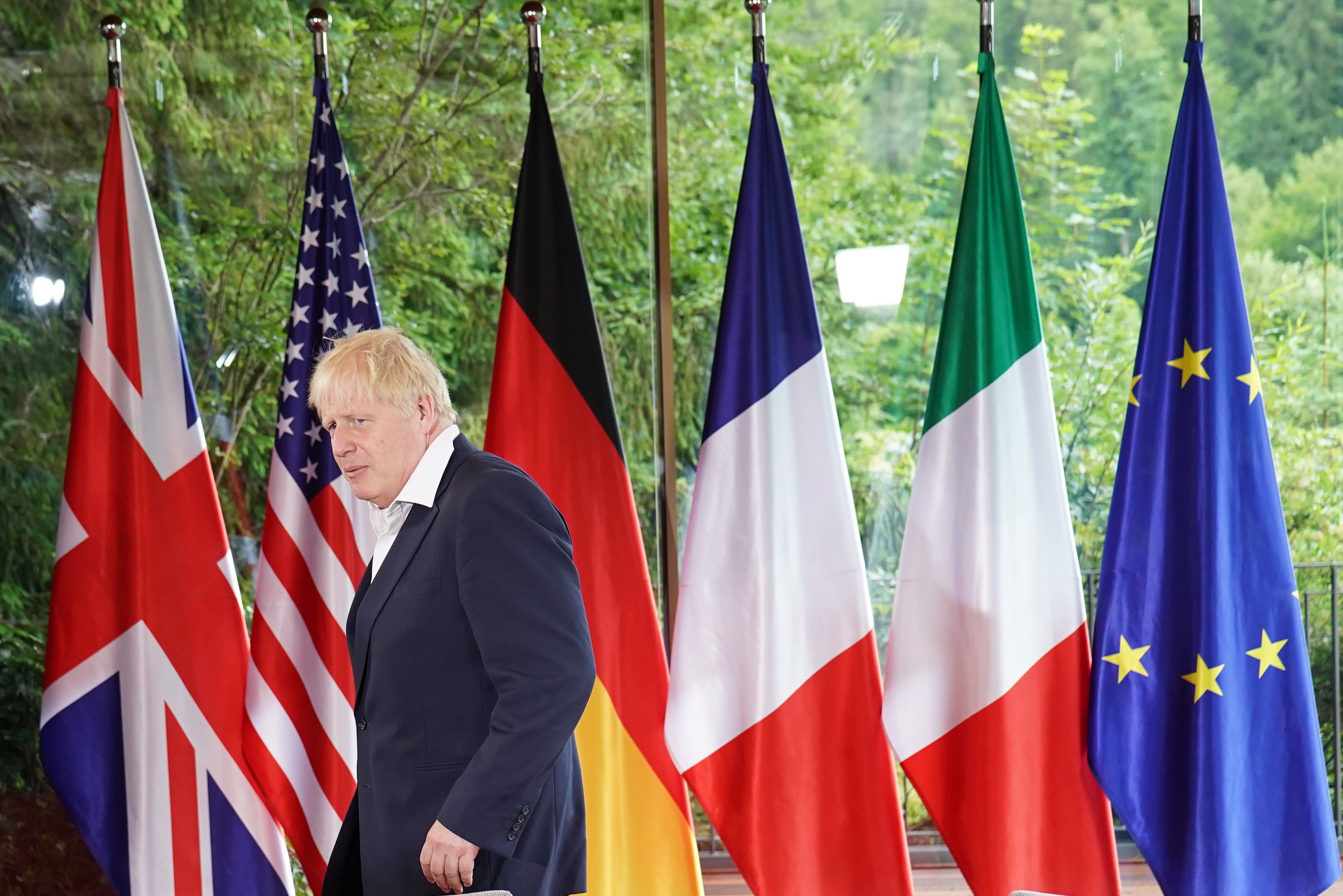 The G7 summit in Germany has drawn to a close with Prime Minister Boris Johnson and fellow world leaders condemning Russia’s actions in Ukraine (Stefan Rousseau/PA)