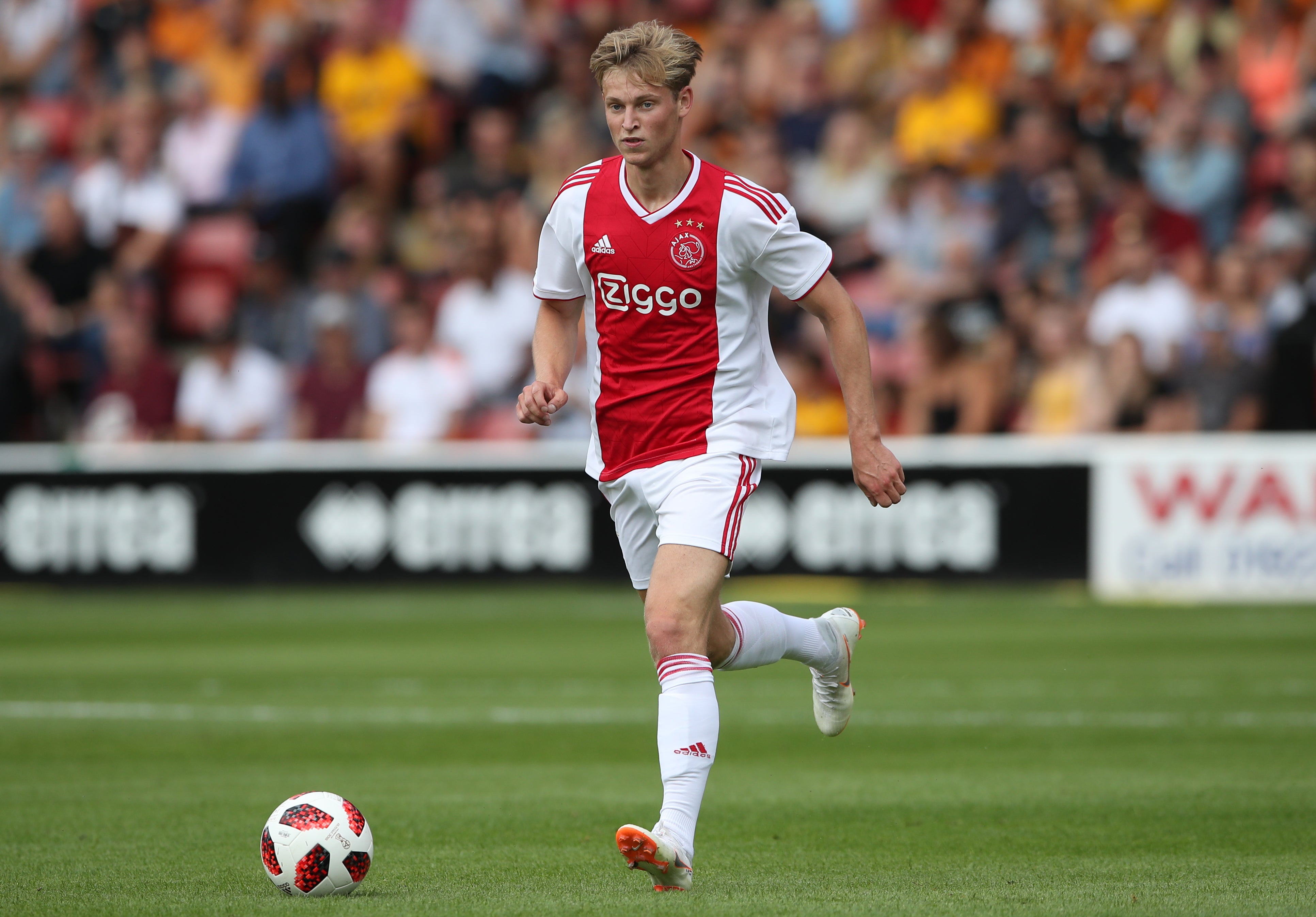 Frenkie de Jong starred under Erik ten Hag at Ajax (Nick Potts/PA)