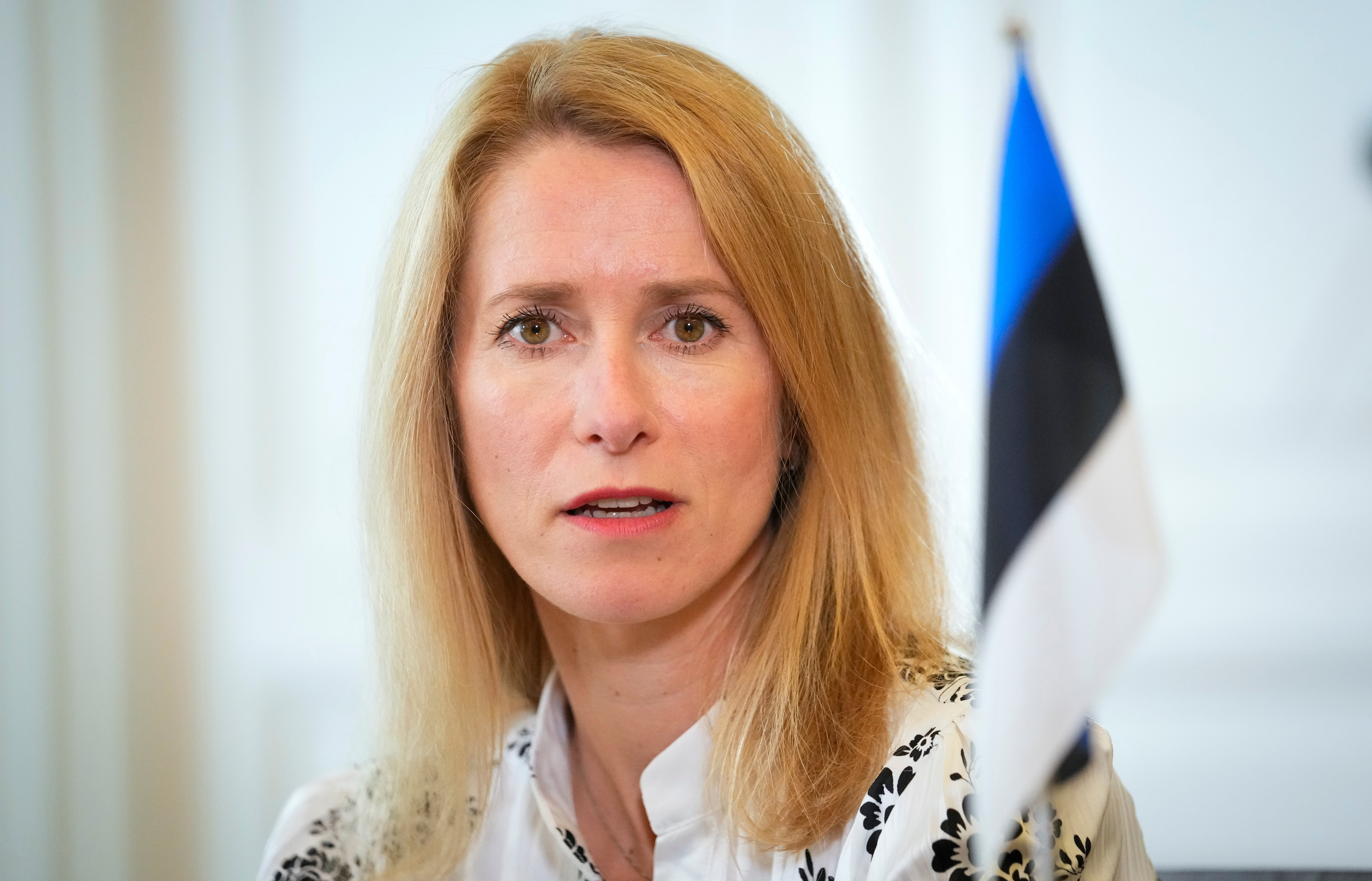 Prime minister of Estonia, Kaja Kallas