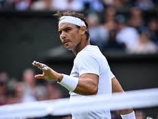 Wimbledon 2022 LIVE: Rafael Nadal wins second set against Francisco Cerundolo before Serena Williams