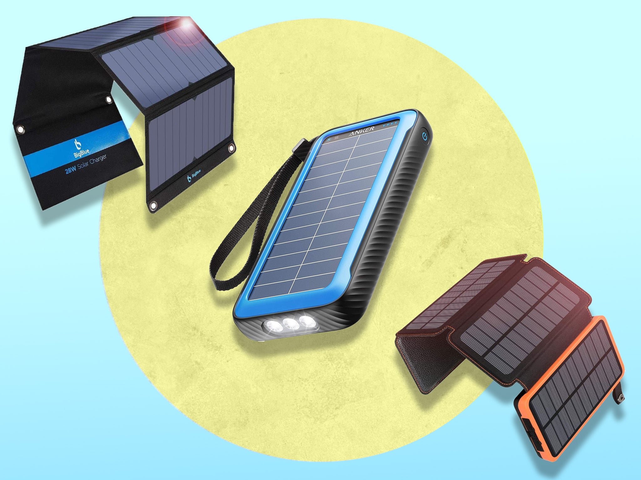 8 best solar chargers and portable panels to keep your devices charged while camping