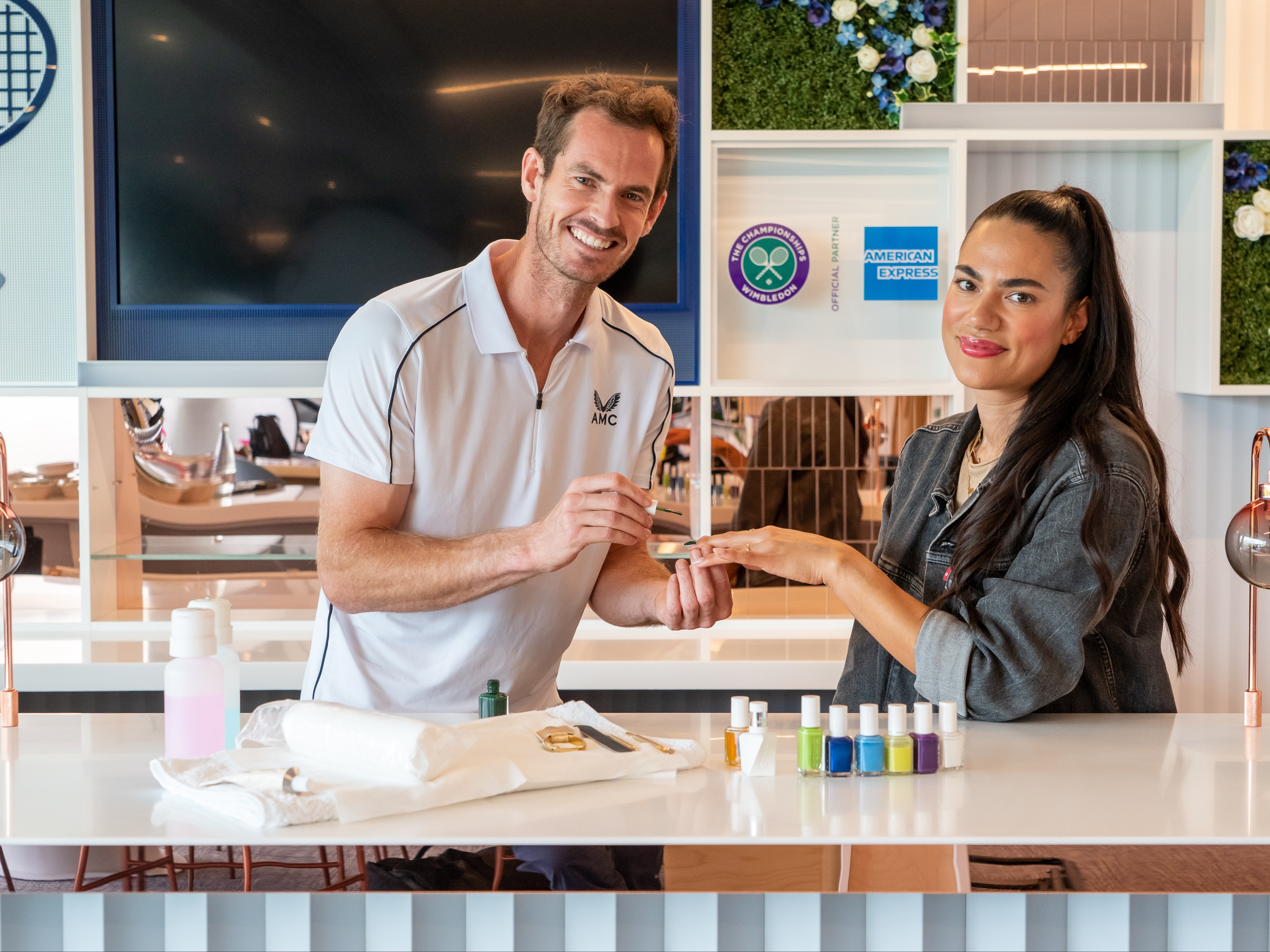 Two-time Wimbledon Champion and American Express Ambassador, Andy Murray, collaborates with celebrity nail-artist Michelle Humphrey to inspire a limited-edition range of nail art designs that capture his best Wimbledon memories – tennis fans can have these re-created on their own nails at the American Express Fan Experience, onsite at The Championships.