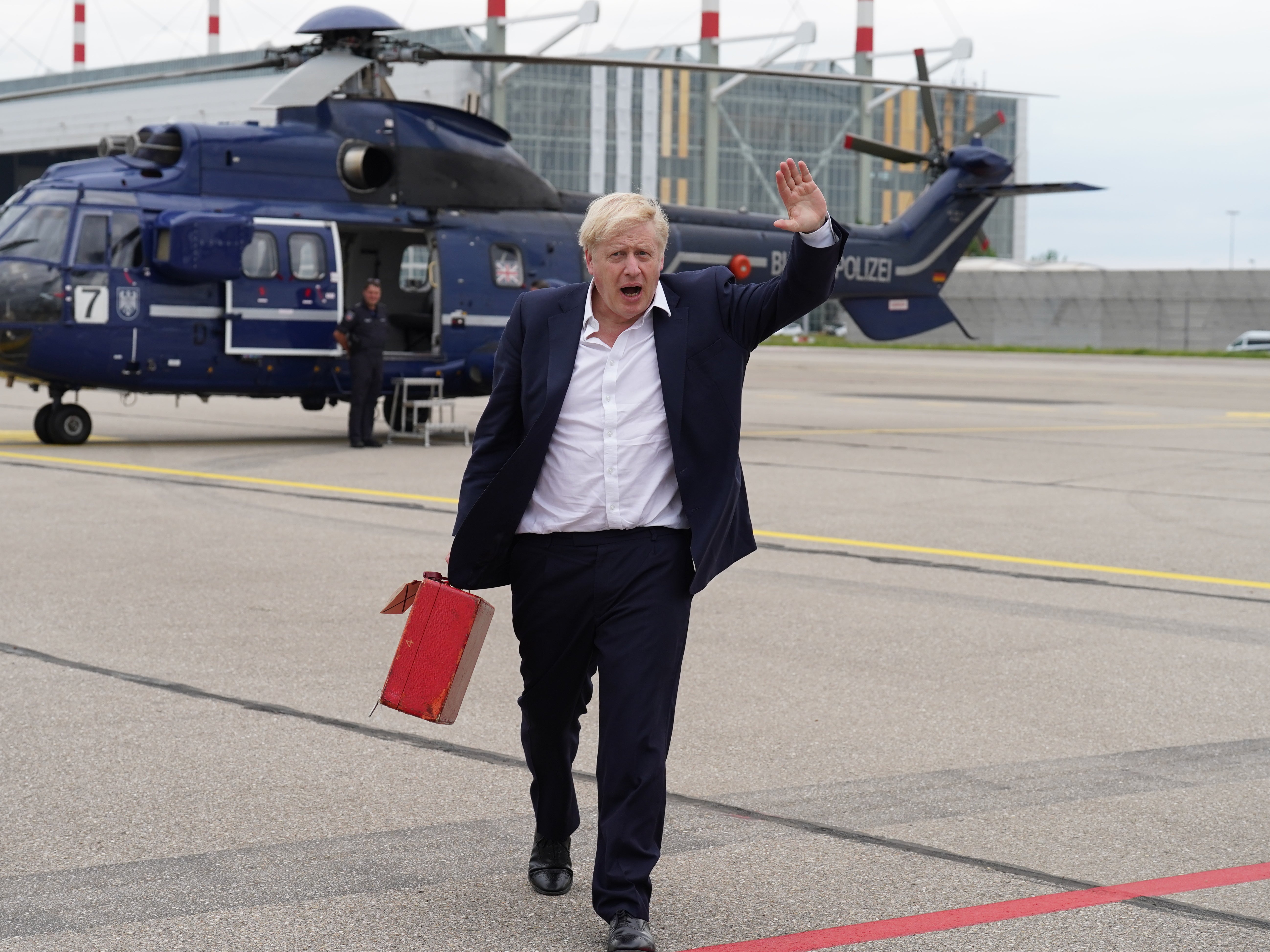 Boris Johnson asks Nato allies to step up spending, as Ben Wallace attacks ‘smoke and mirrors’ UK budget