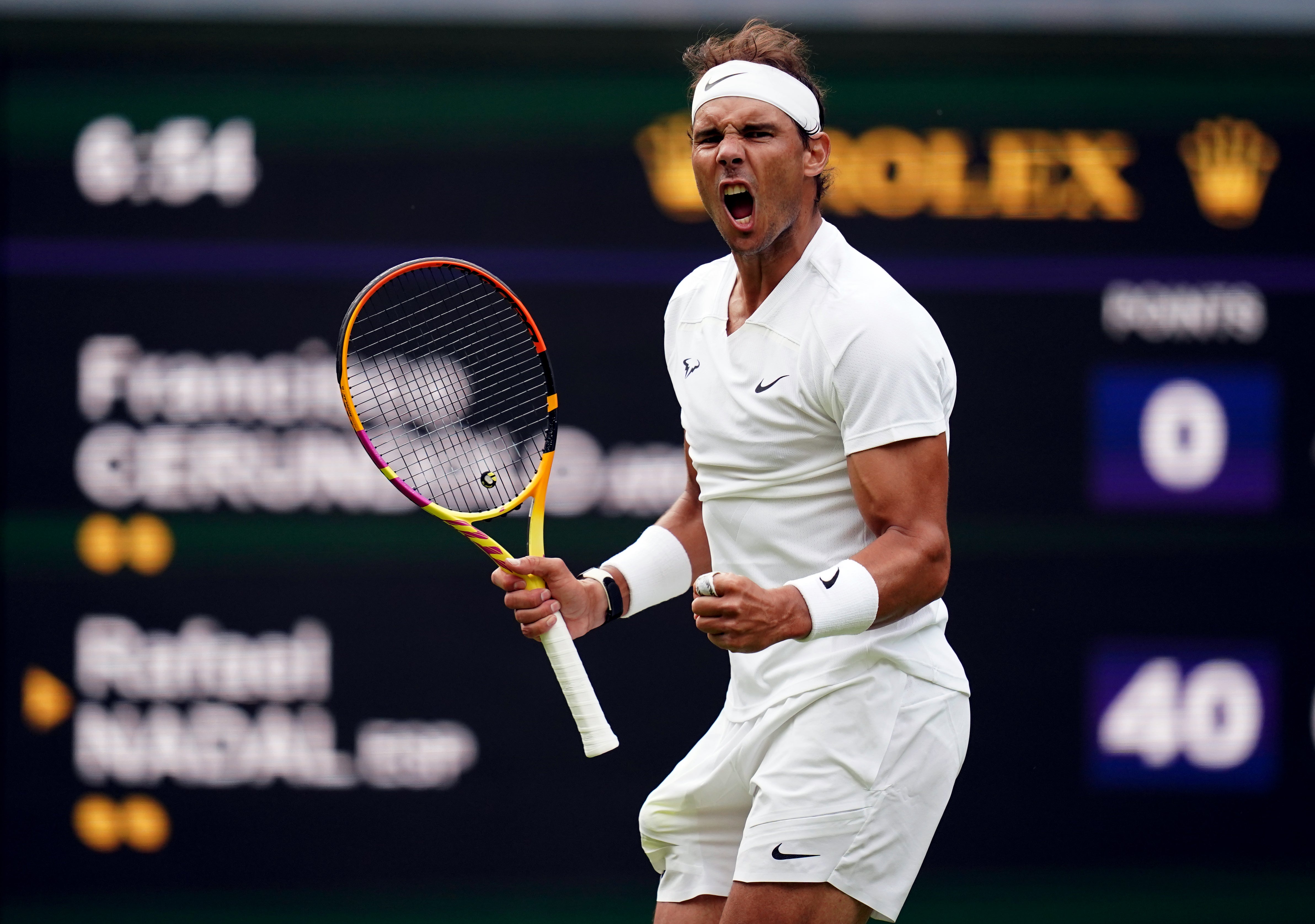 Rafael Nadal was made to battle by Francisco Cerundolo (John Walton/PA)