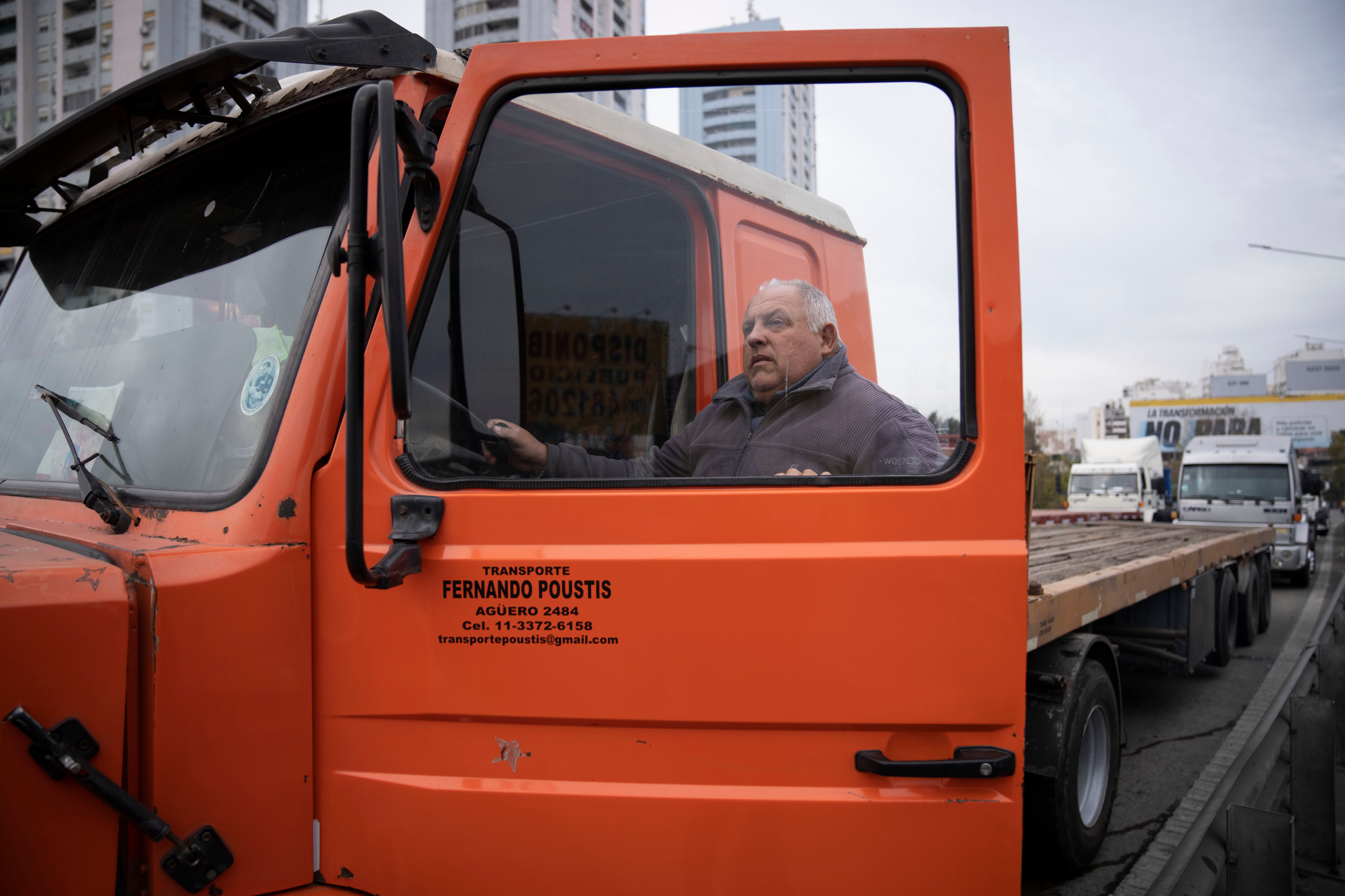Argentina Truckers Protest