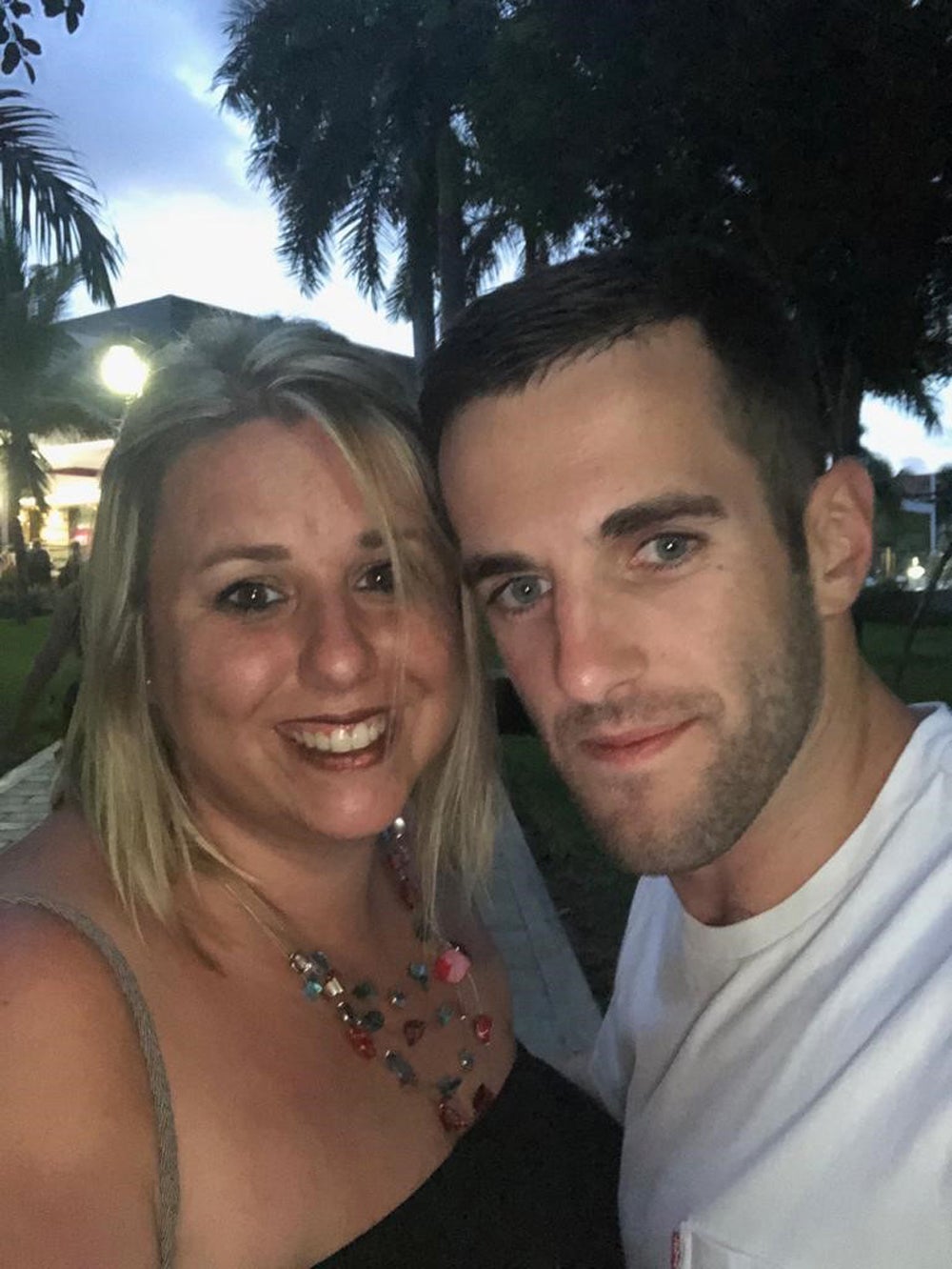 Kieran Wood and Claire Wood on holiday in Mexico in May 2019 (Collect/PA Real Life)