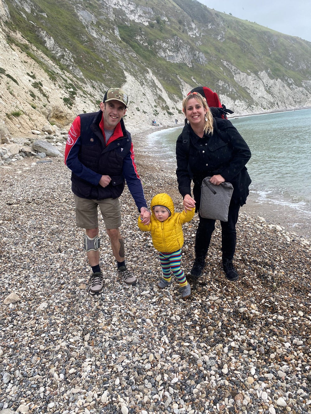 Kieran Wood, 34, Claire Wood, 39, and their son, Bertie Wood, in May 2022 (Collect/PA Real Life)