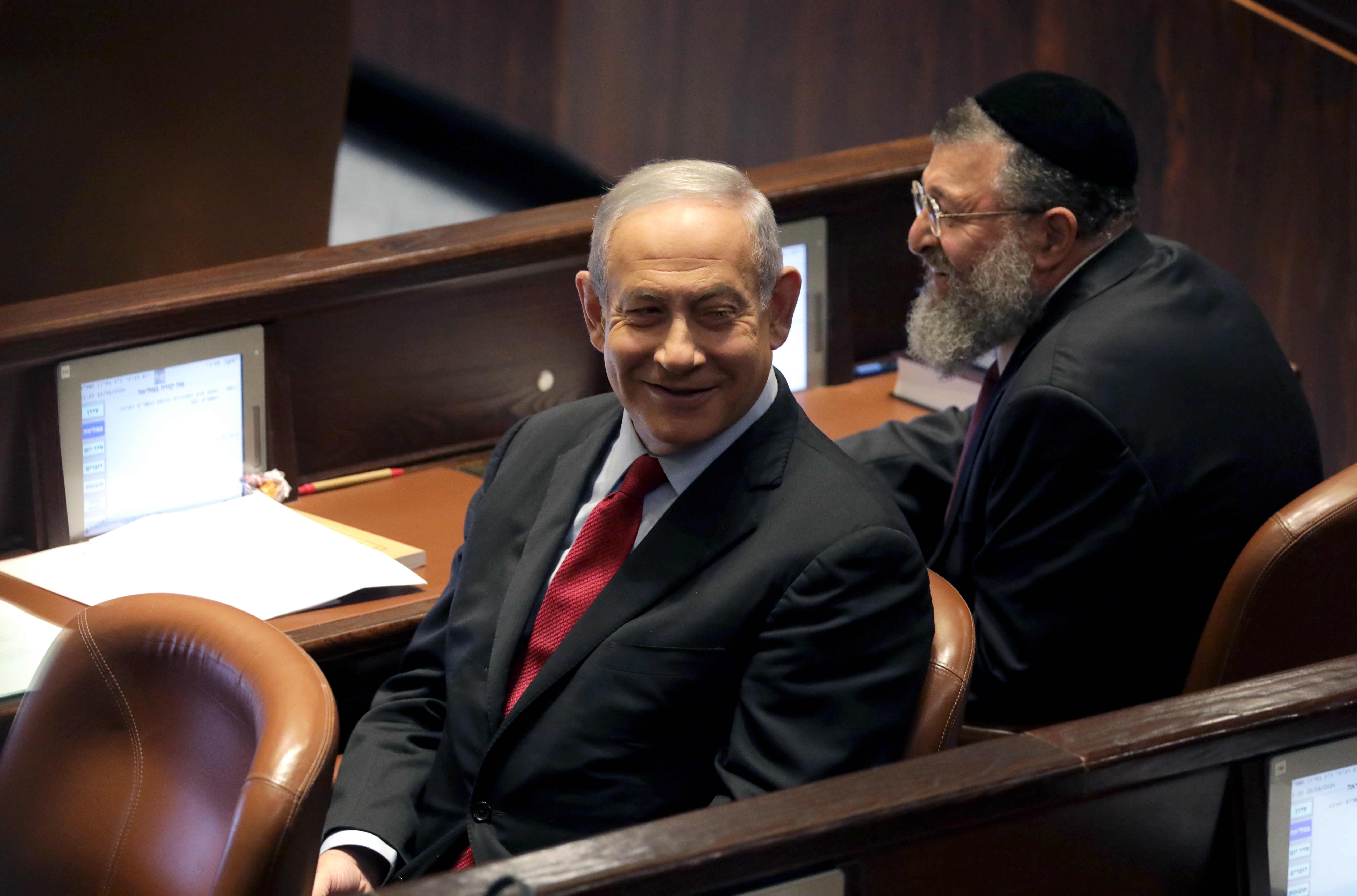 Former prime minister Benjamin Netanyahu hopes to win a sixth term in office